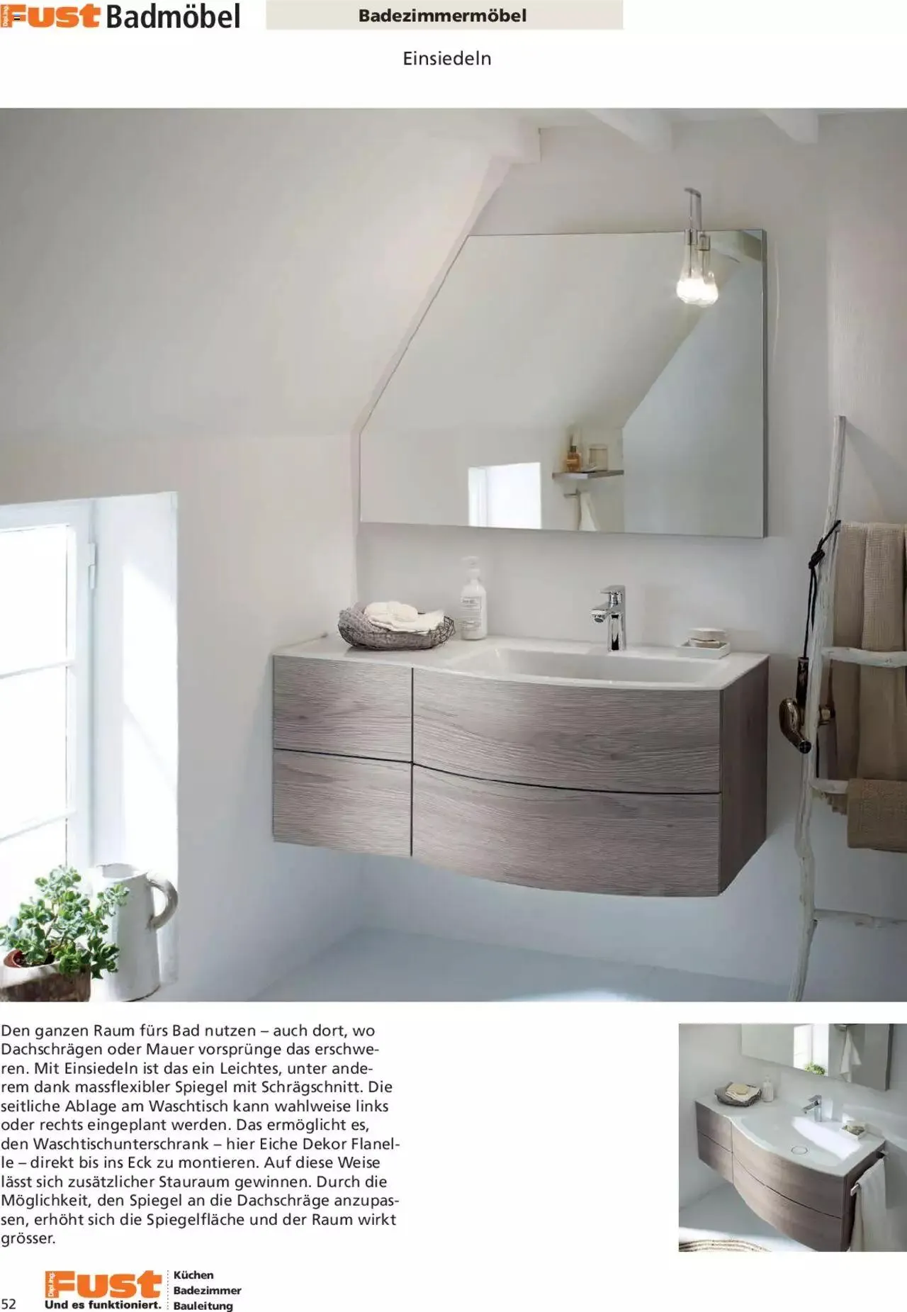 Fust Aktionen Badezimmermagazin von 17. April bis 31. Dezember 2024 - Prospekt seite  52