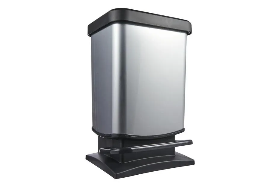 Rotho Treteimer Paso Grau | 45.7 × 26.6 × 29.3 | 20 l