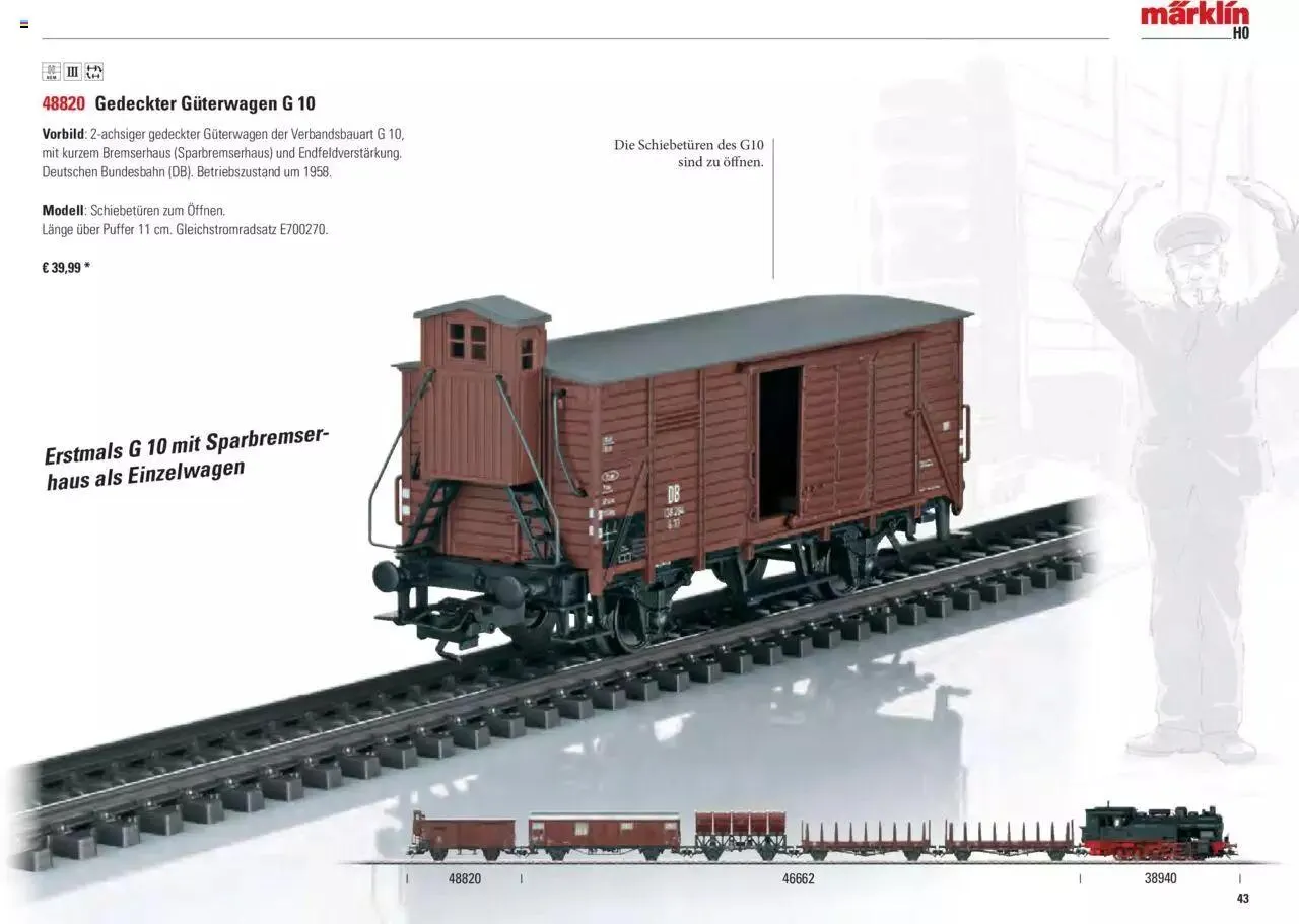 Conrad Märklin Neuheiten 2023 von 13. März bis 31. Dezember 2023 - Prospekt seite  45