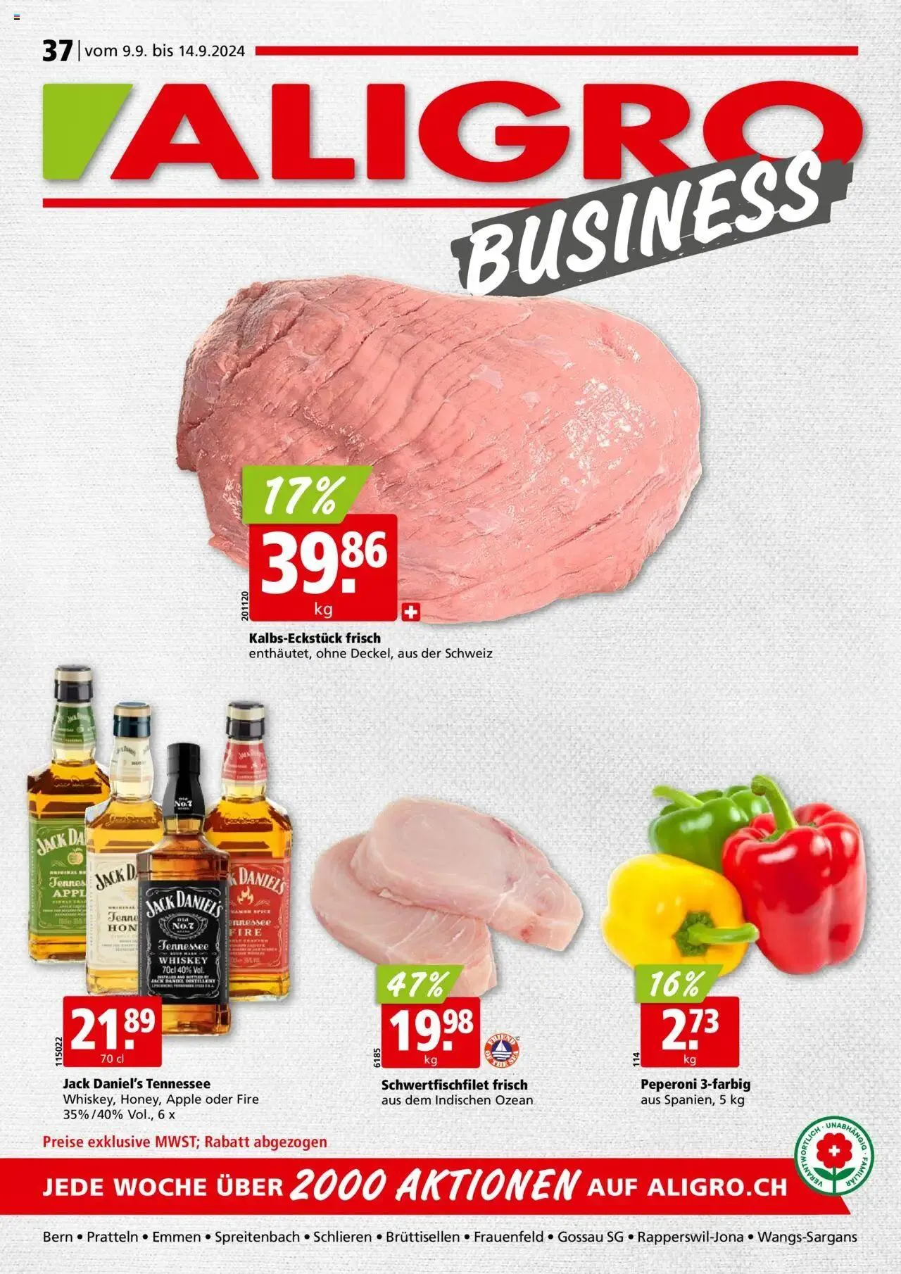 Aligro Aktionen für Businesskunden - 0