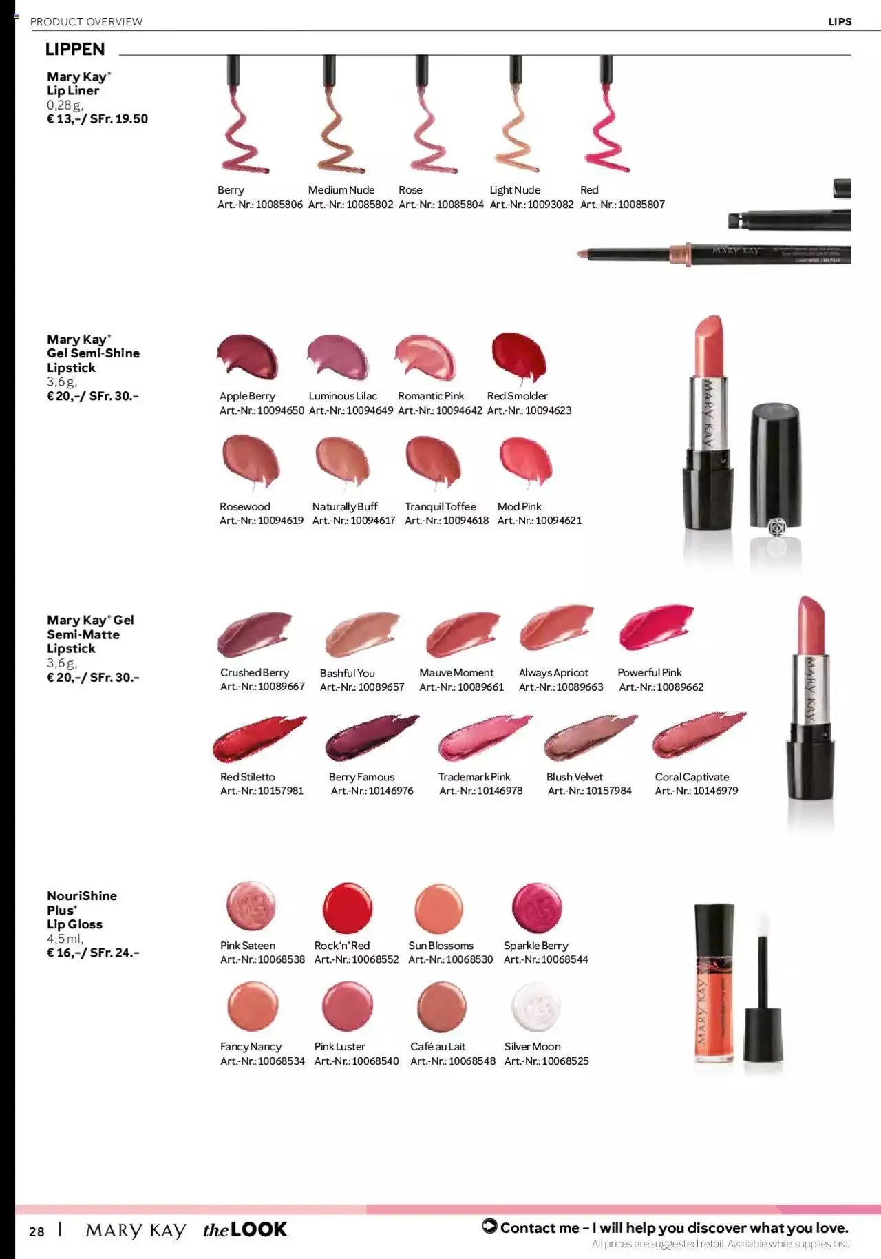 Mary Kay - Aktueller Prospekt von 1. November bis 31. Dezember 2023 - Prospekt seite  28