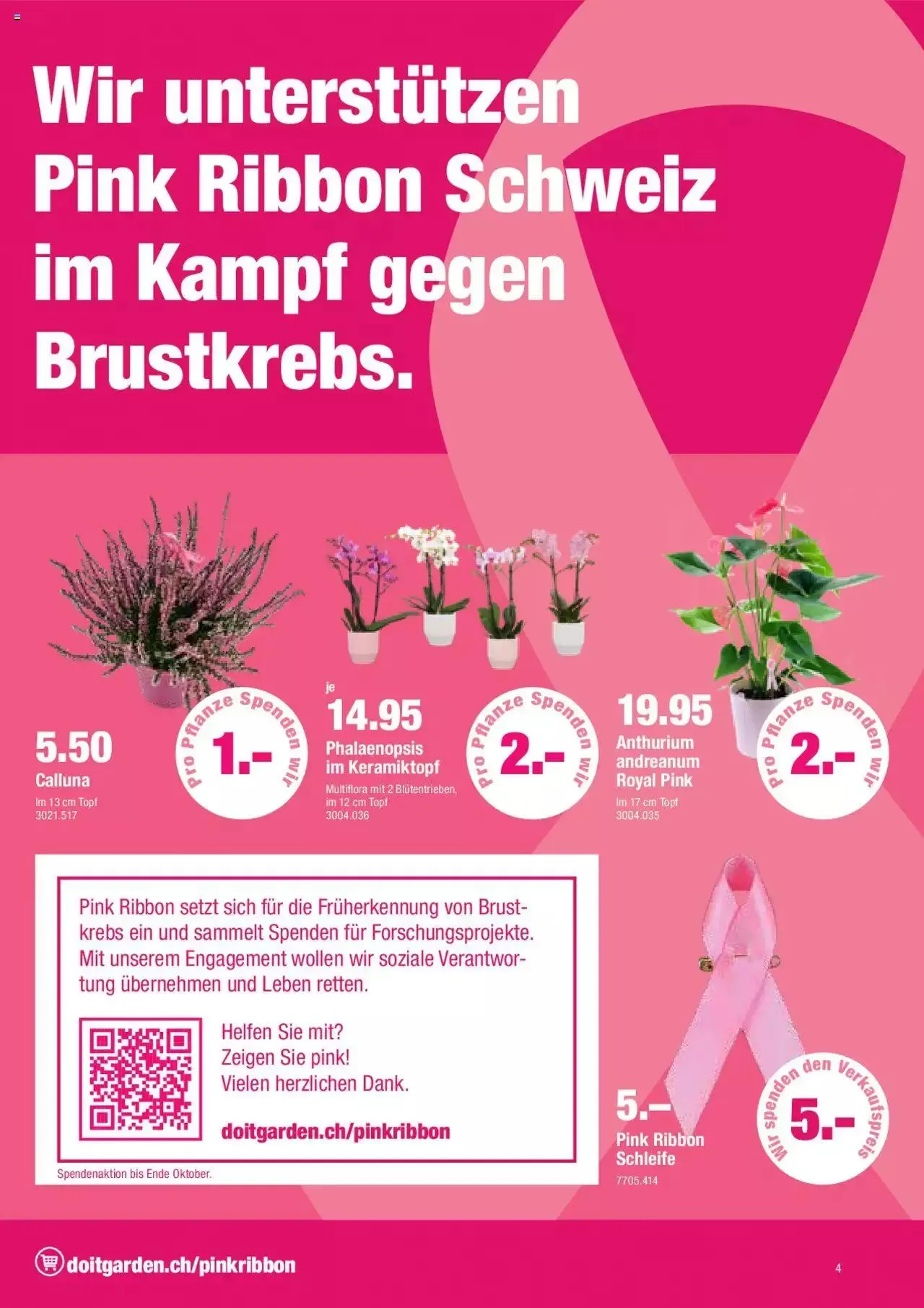 DO IT+GARDEN MIGROS Aktionen von 26. September bis 9. Oktober 2023 - Prospekt seite 4