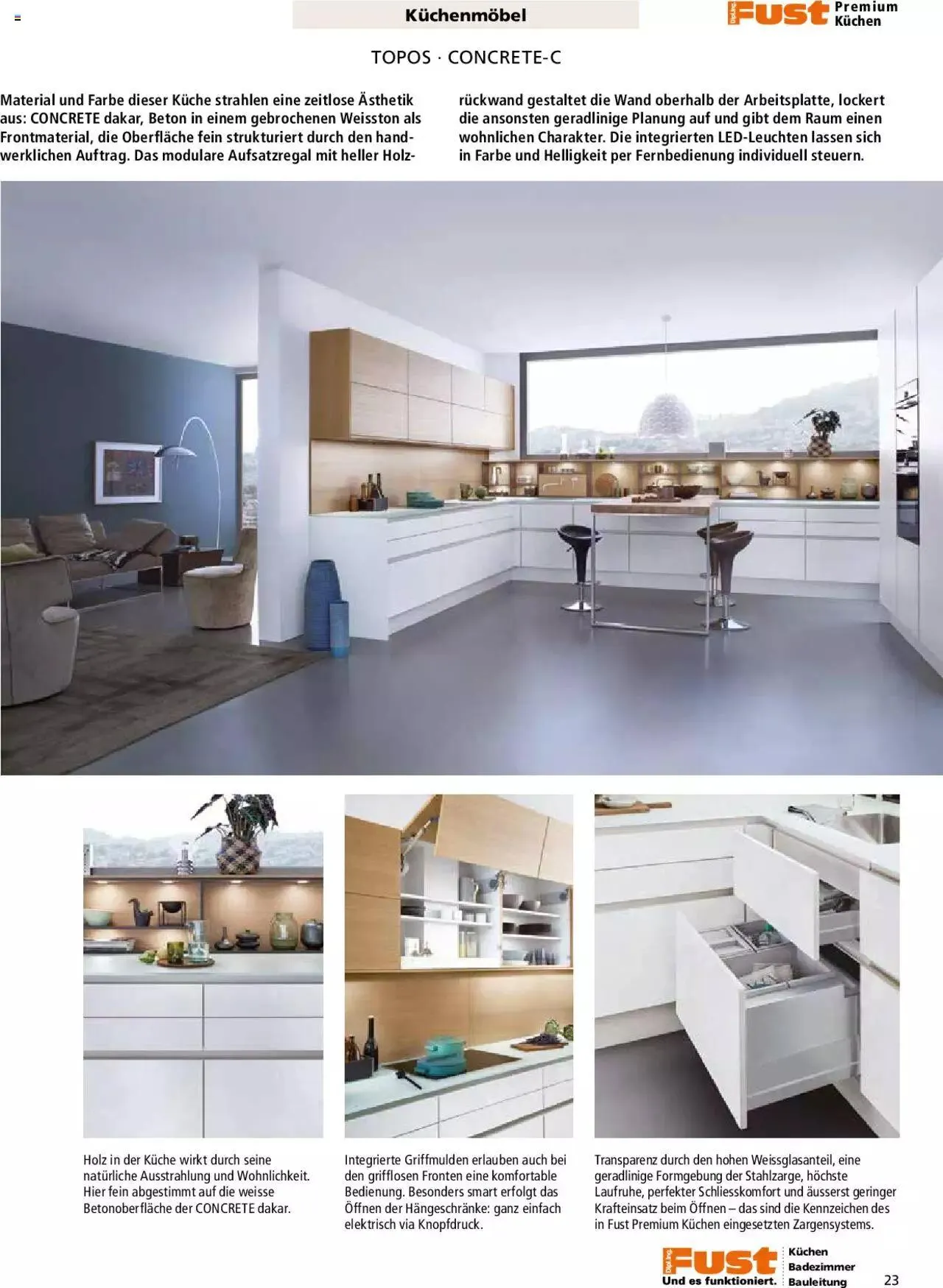 Fust - Küchenmagazin - Riesenauswahl von 22. Februar bis 31. Dezember 2023 - Prospekt seite 23