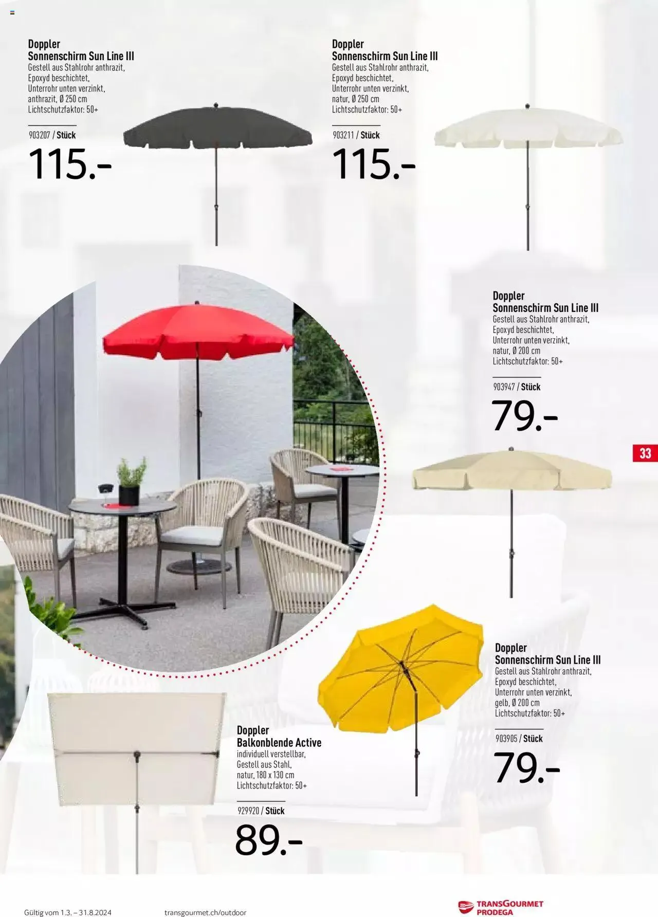 Prodega Outdoor Katalog 2024 von 26. Februar bis 26. Februar 2025 - Prospekt seite 33