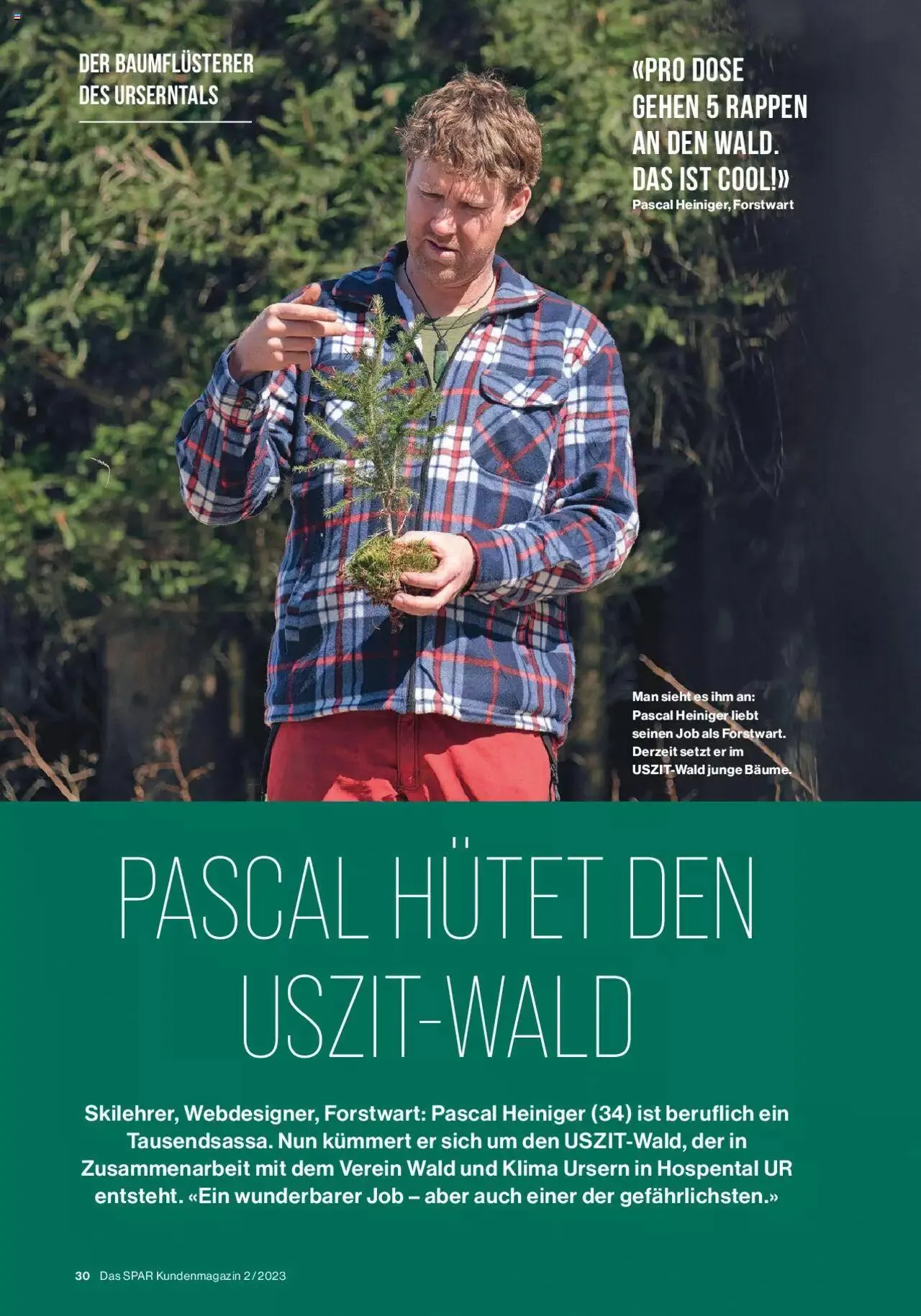 SPAR Kundenmagazin von 31. Mai bis 31. Dezember 2023 - Prospekt seite  30