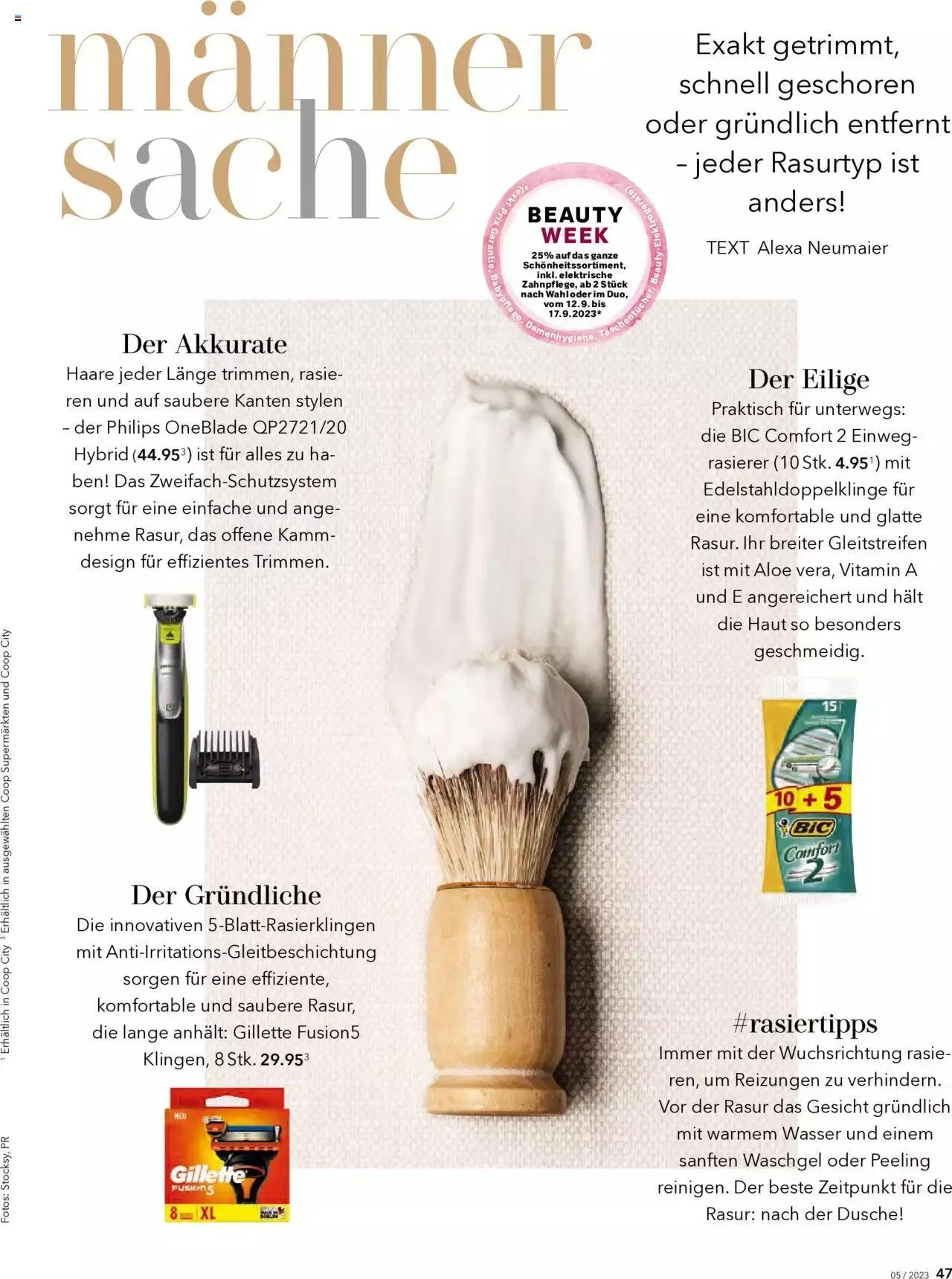 Coop City Aktionen von 12. September bis 31. Dezember 2023 - Prospekt seite  47