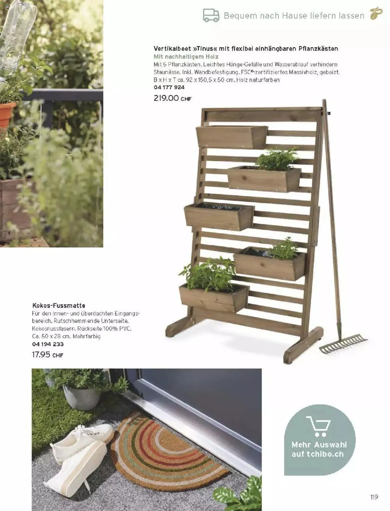 Tchibo Aktionen von 15. März bis 31. Dezember 2024 - Prospekt seite  119