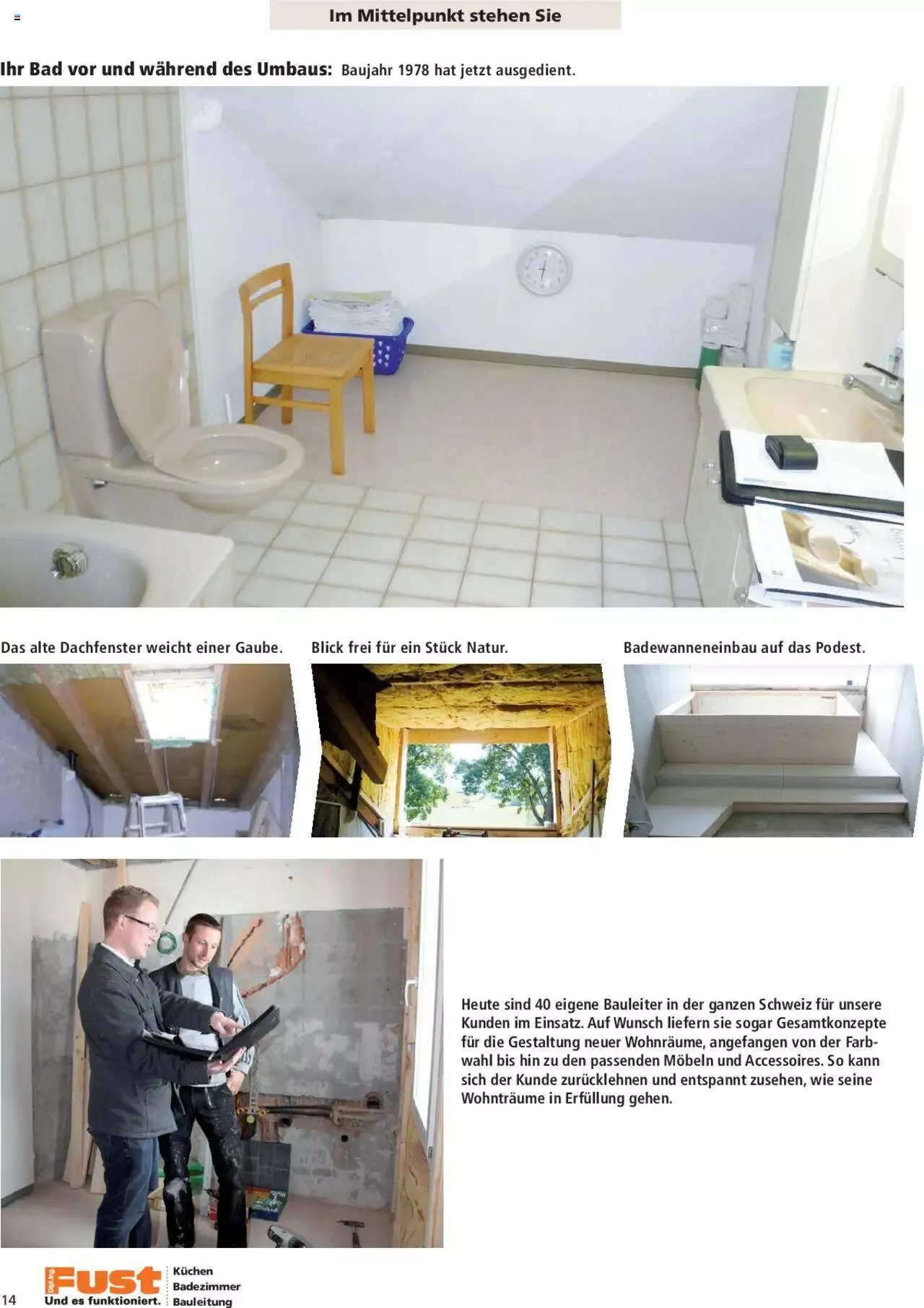 Fust Aktionen Badezimmermagazin von 17. April bis 31. Dezember 2024 - Prospekt seite  14