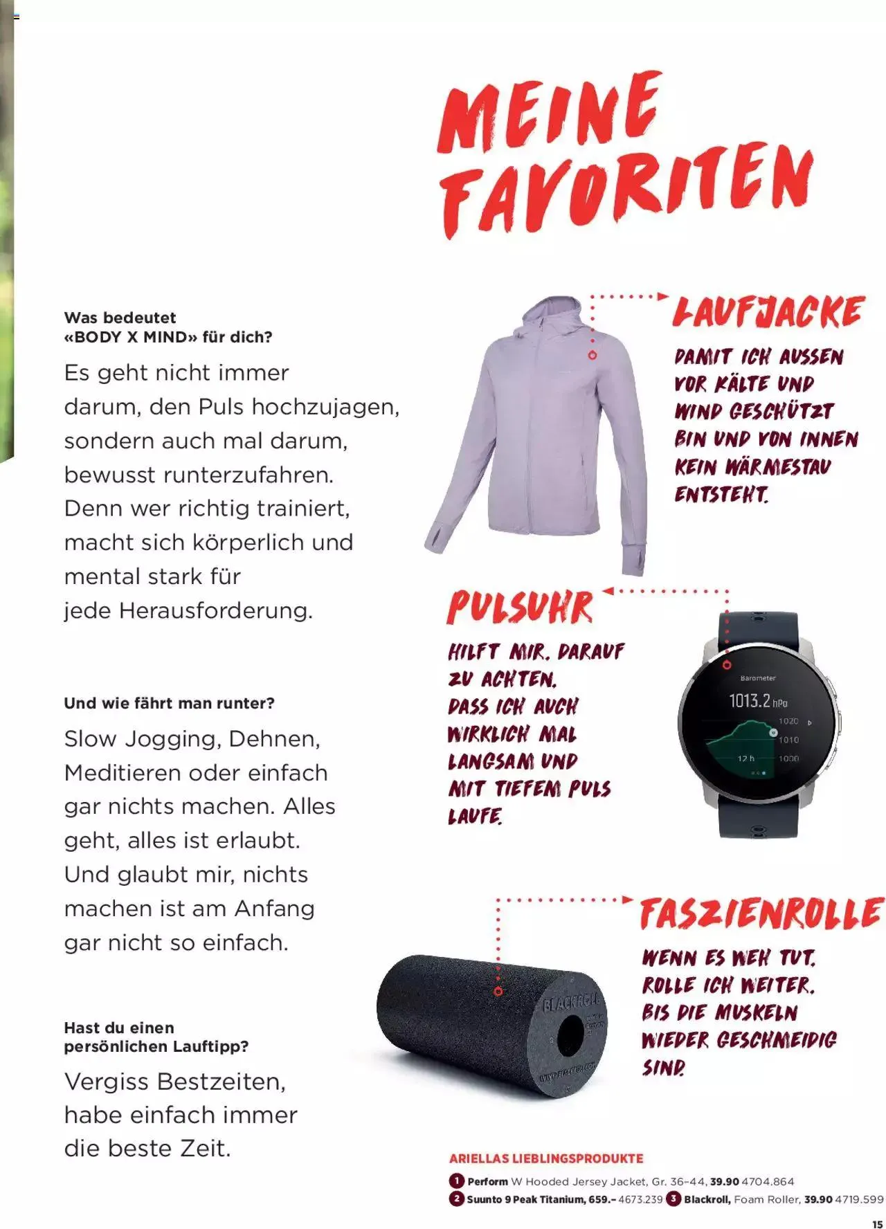 SportXX - Running Herbst / Winter 2022 von 20. September bis 31. Dezember 2023 - Prospekt seite  15