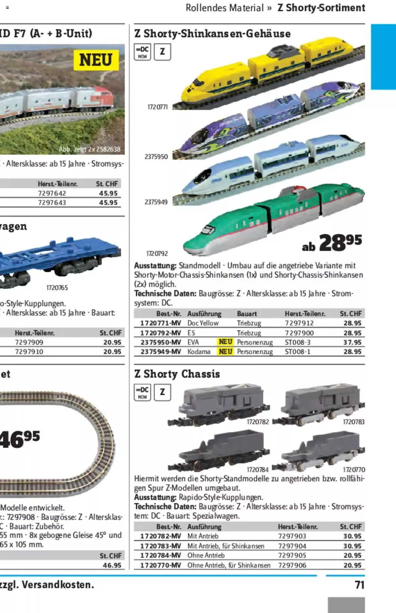 Conrad - Modellbahn Katalog 2022/23 von 5. September bis 31. Dezember 2023 - Prospekt seite  146