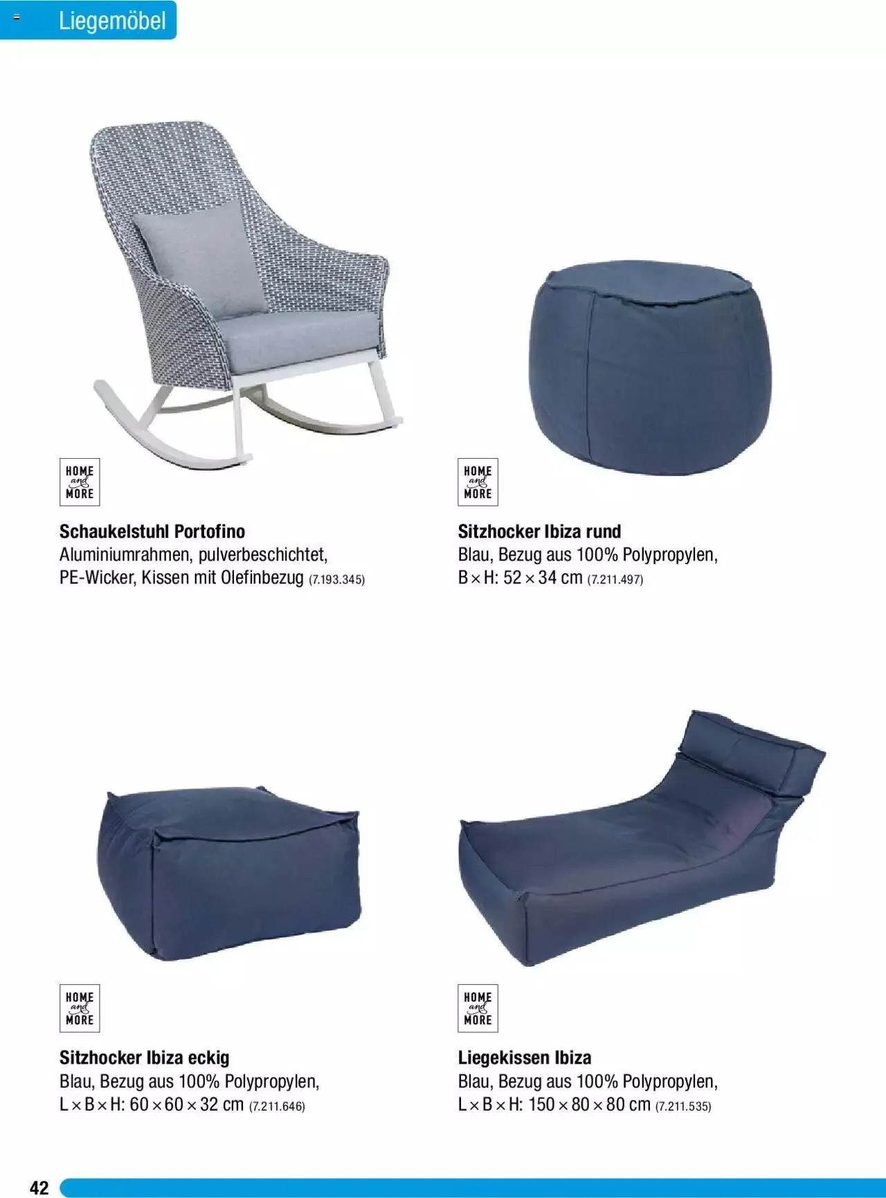 Jumbo Gartenmobelbroschure 2024 von 29. Januar bis 31. Dezember 2024 - Prospekt seite  42