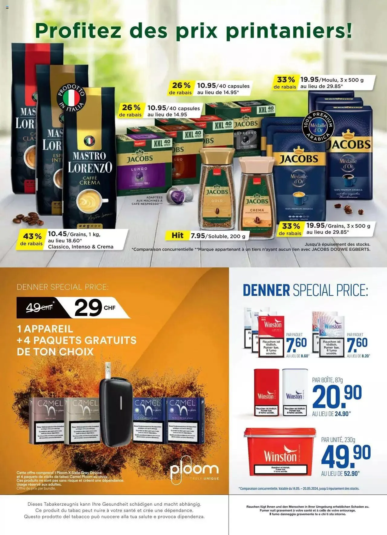 Denner Aktionen FR von 14. Mai bis 20. Mai 2024 - Prospekt seite  20