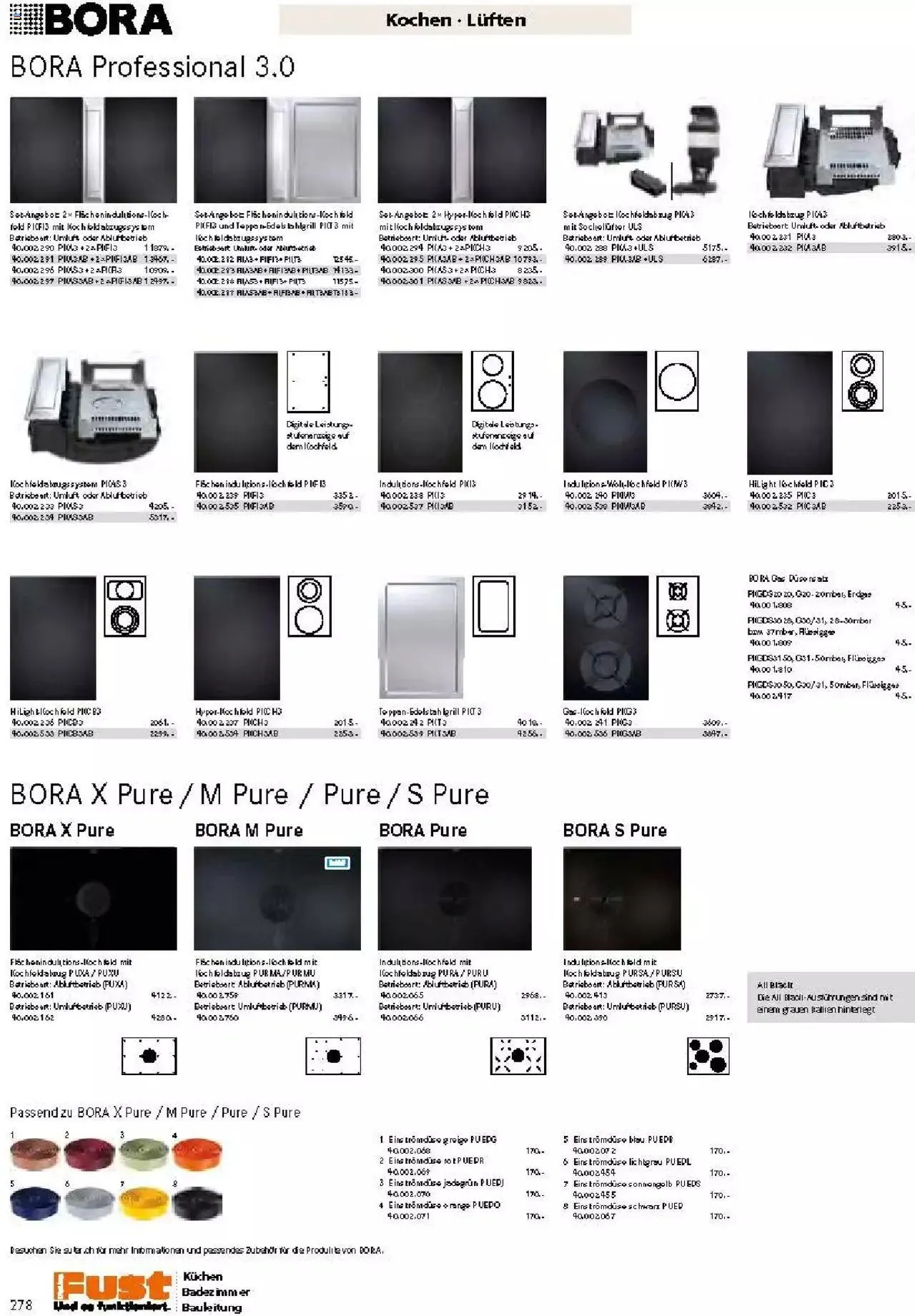 Fust Küchen- und Badezimmerprospekt von 4. März bis 31. Dezember 2024 - Prospekt seite  278