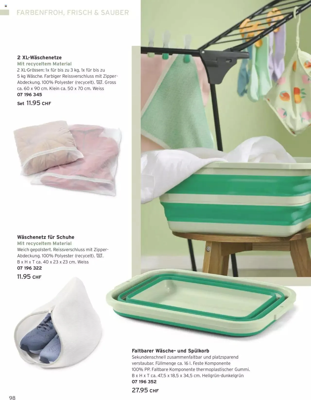 Tchibo Aktionen von 19. Juni bis 31. Dezember 2024 - Prospekt seite  98