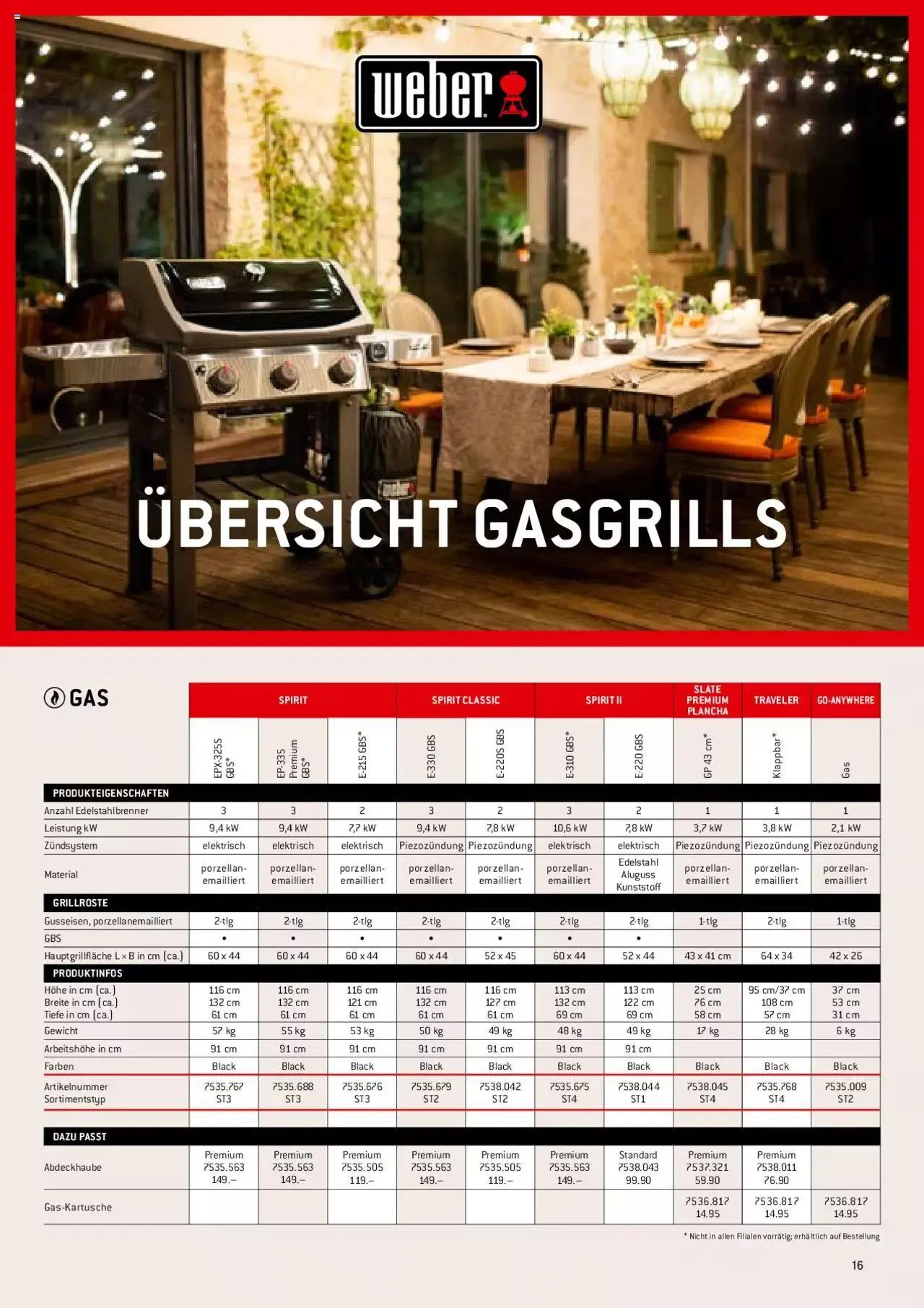 DO IT+GARDEN MIGROS Aktionen Grill von 26. Februar bis 31. Dezember 2024 - Prospekt seite  16
