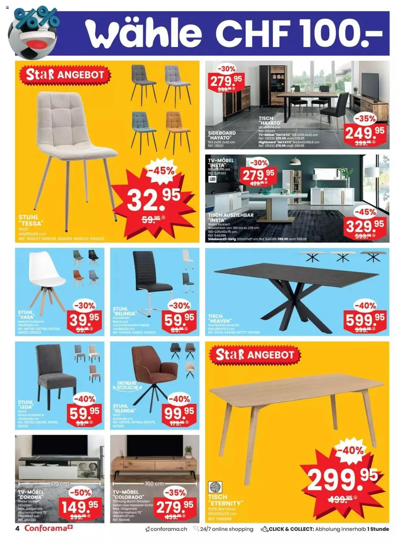 Conforama Aktionen von 4. Juni bis 17. Juni 2024 - Prospekt seite  4