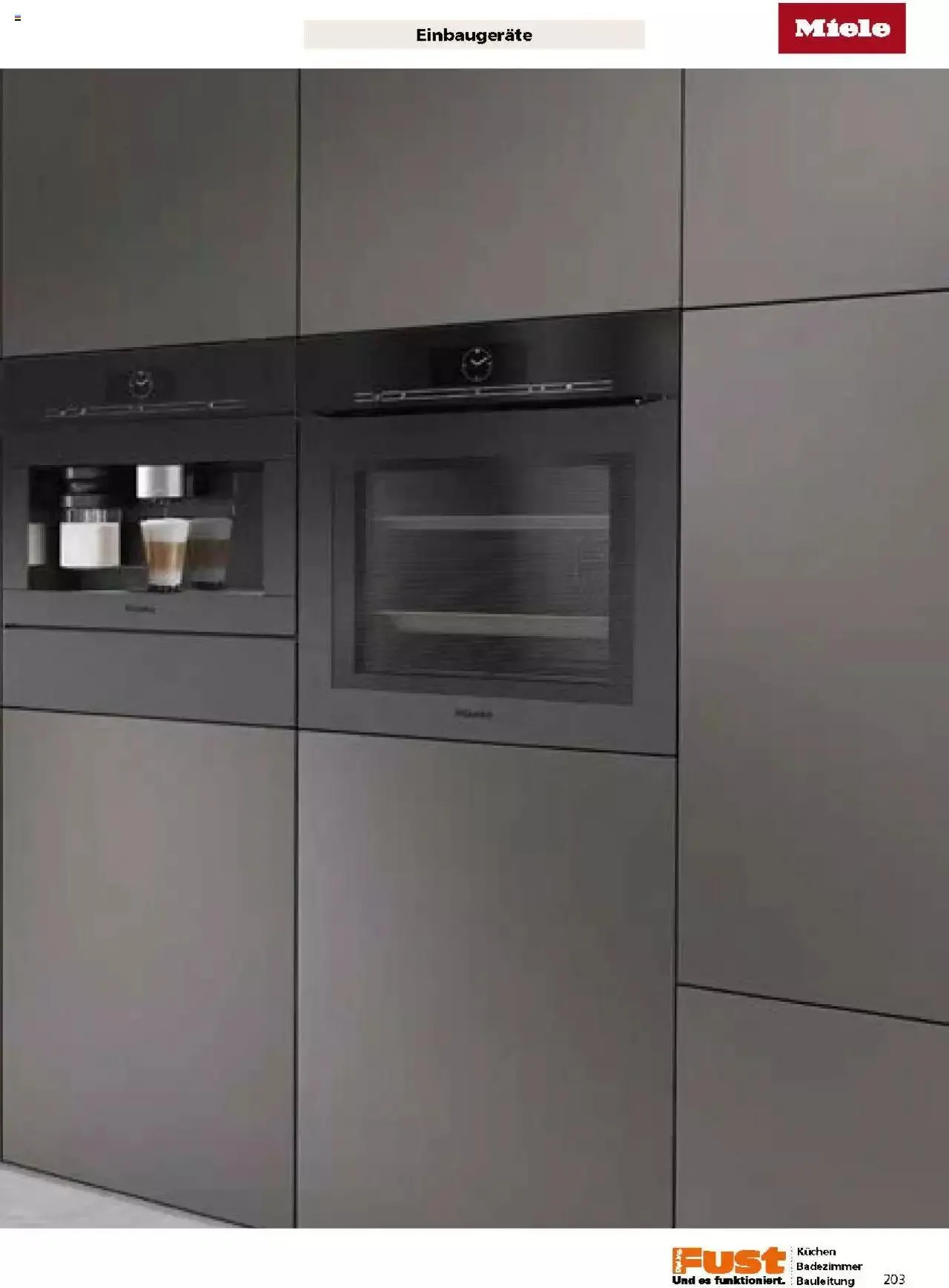 Fust Küchen- und Badezimmerprospekt von 4. März bis 31. Dezember 2024 - Prospekt seite 203