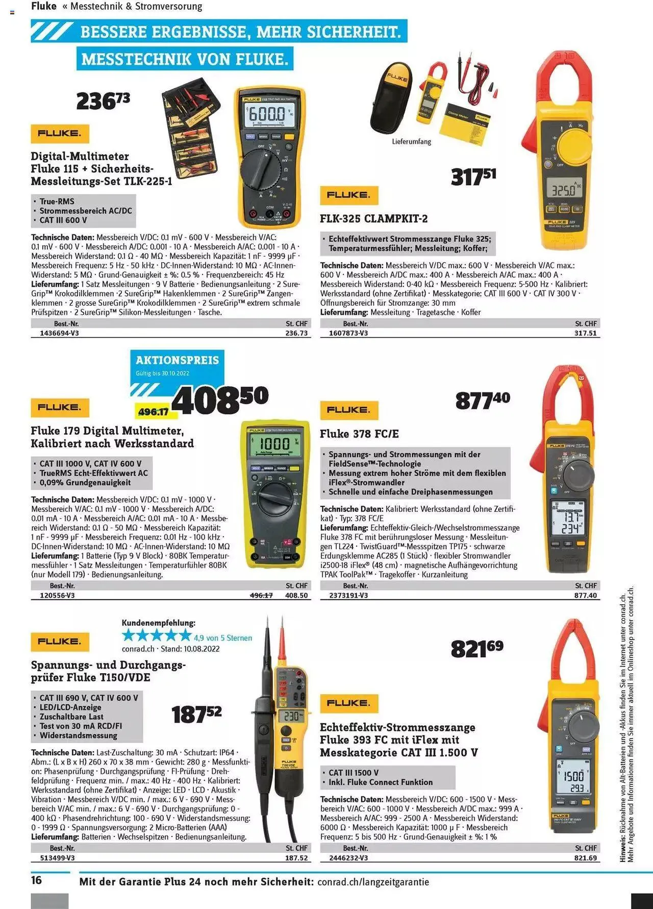 Conrad - Technik Deals von 30. August bis 31. Dezember 2023 - Prospekt seite  18