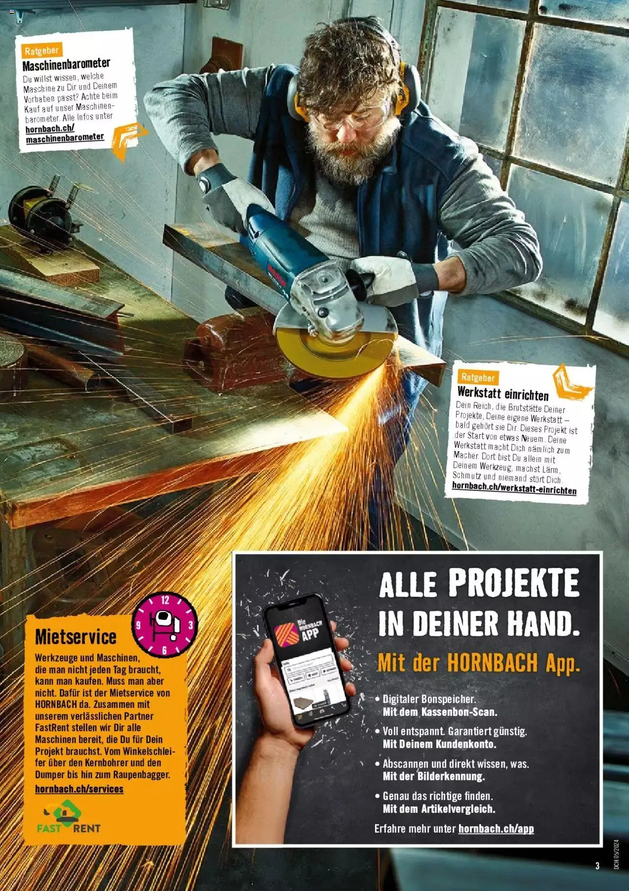 Hornbach Aktionen von 1. Februar bis 26. Februar 2024 - Prospekt seite  3