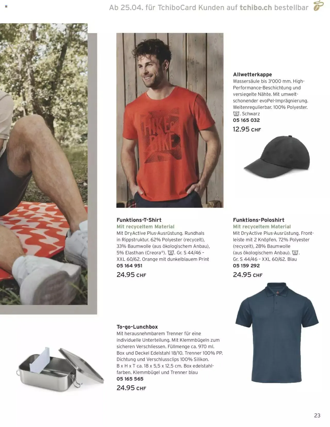 Tchibo Aktionen von 10. Mai bis 31. Dezember 2023 - Prospekt seite  23