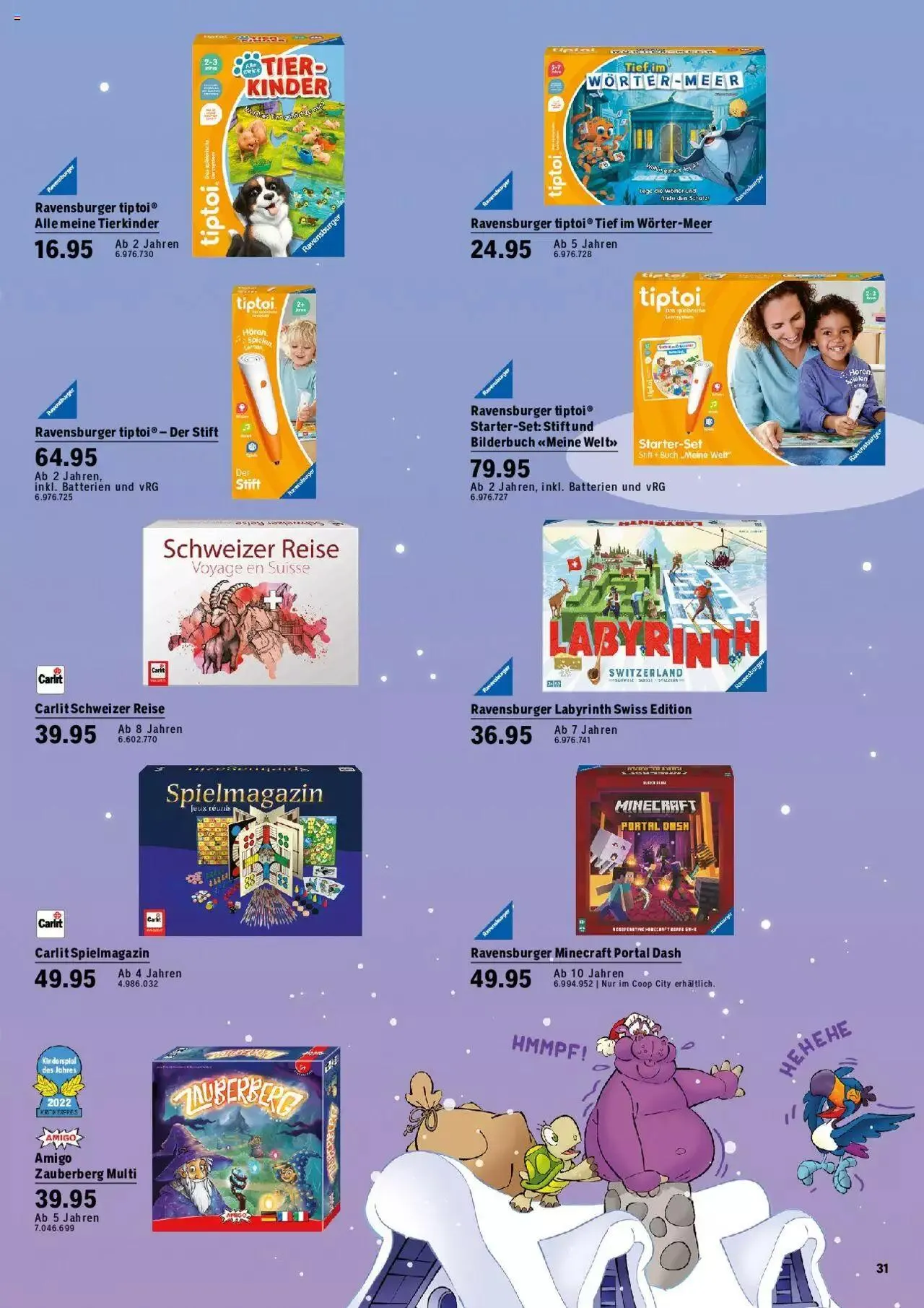 Jumbo - Märchenhafte Geschenkidideen von 17. Oktober bis 31. Dezember 2023 - Prospekt seite  33