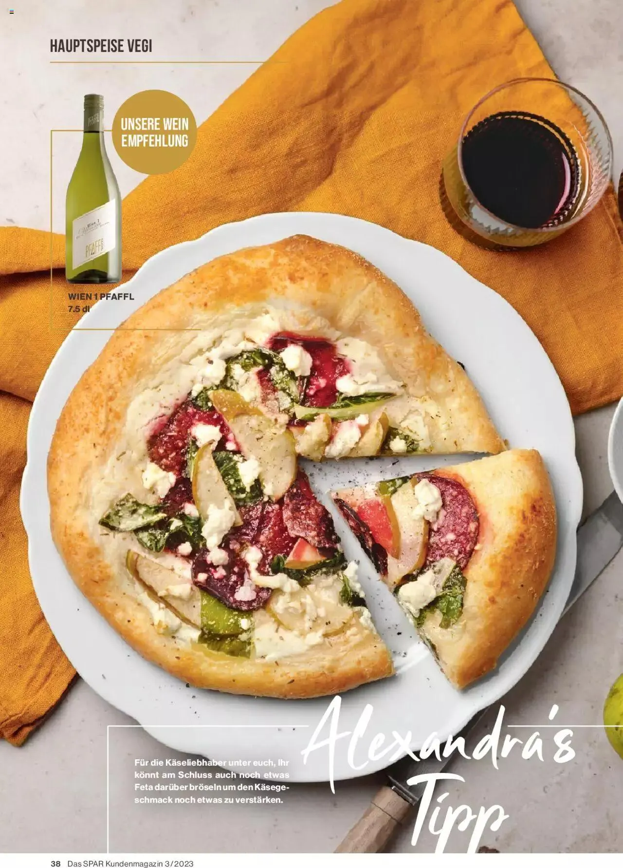 SPAR Kundenmagazin von 22. September bis 31. Dezember 2023 - Prospekt seite 38