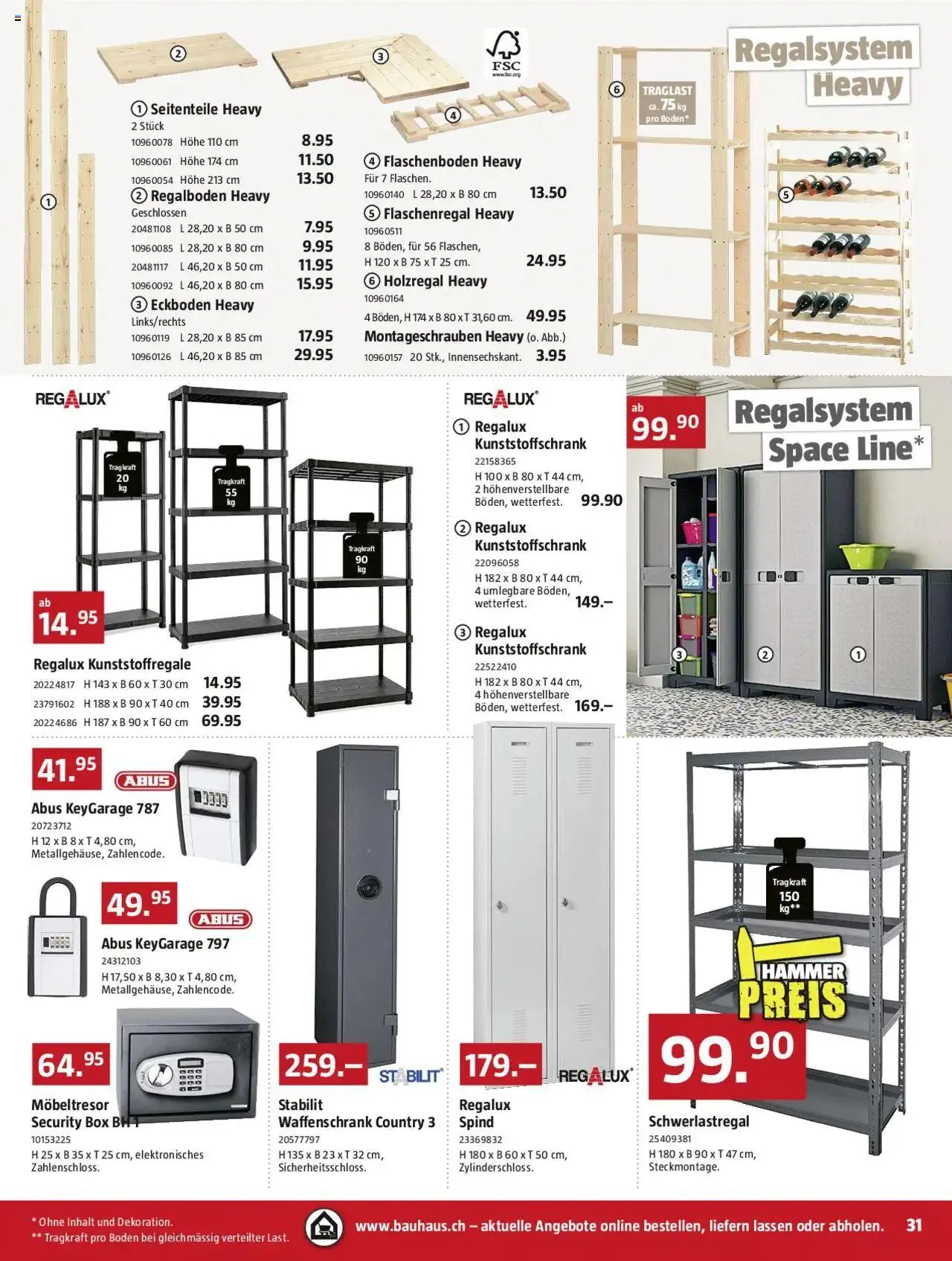 Bauhaus Aktionen von 26. August bis 29. September 2024 - Prospekt seite  31
