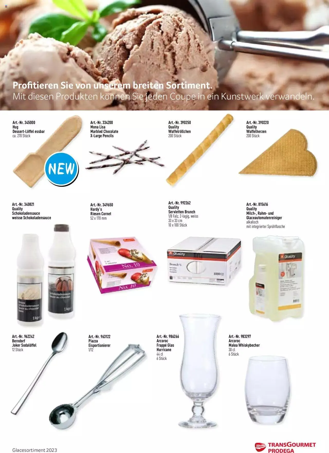 Prodega Glace-Partner 2023 von 28. Februar bis 31. Dezember 2023 - Prospekt seite  8