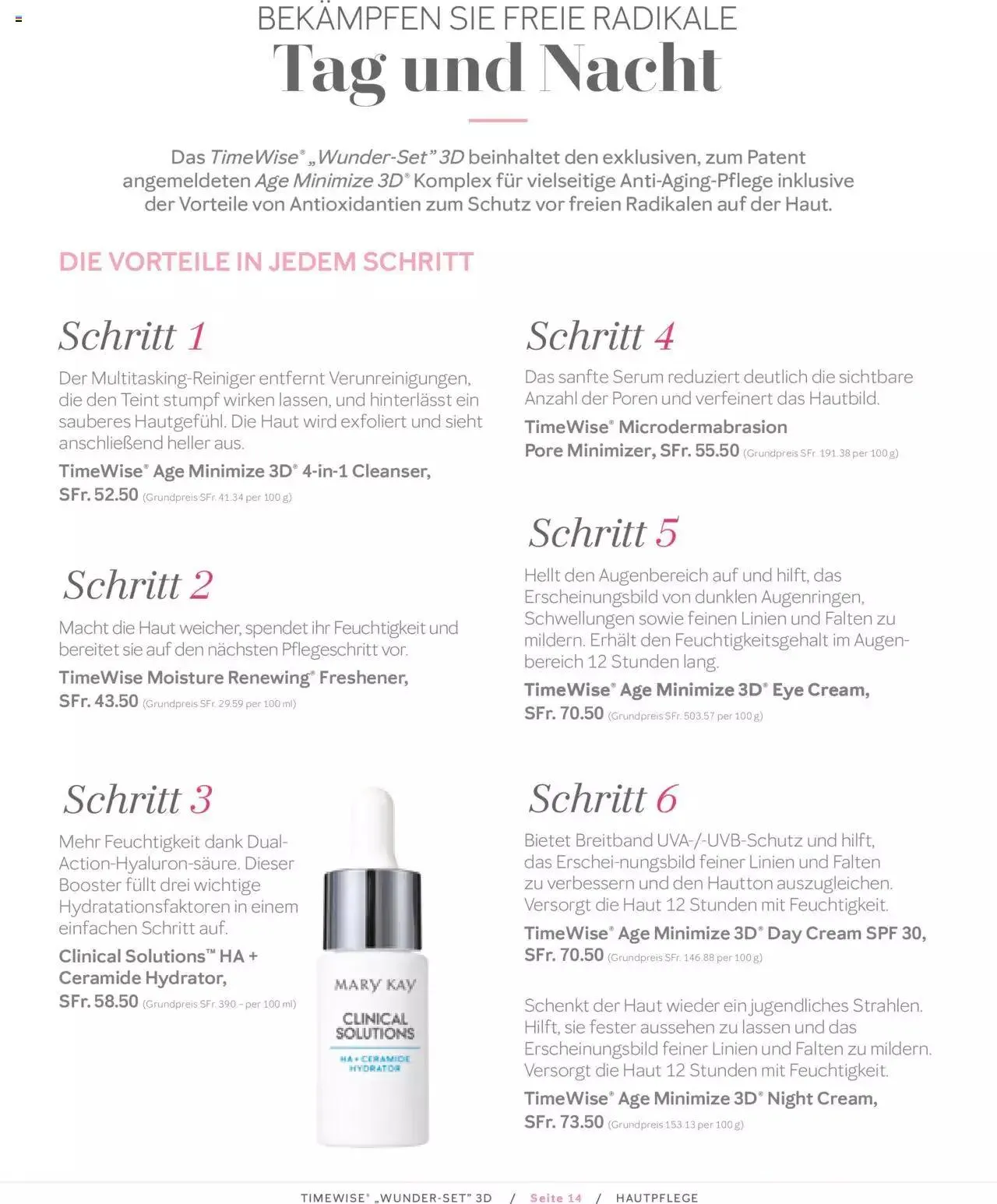 Mary Kay - Timewise Wunder-Set von 20. Oktober bis 31. Dezember 2023 - Prospekt seite  14