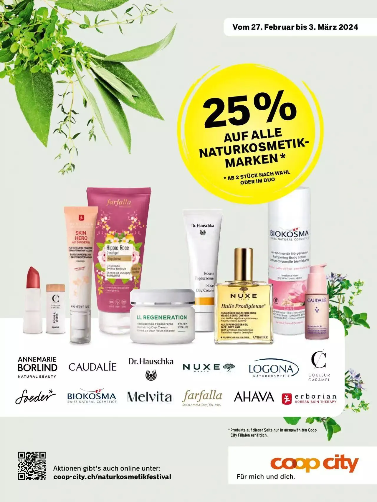 Coop Aktionen Beauty & Life von 27. Februar bis 31. Dezember 2024 - Prospekt seite  3
