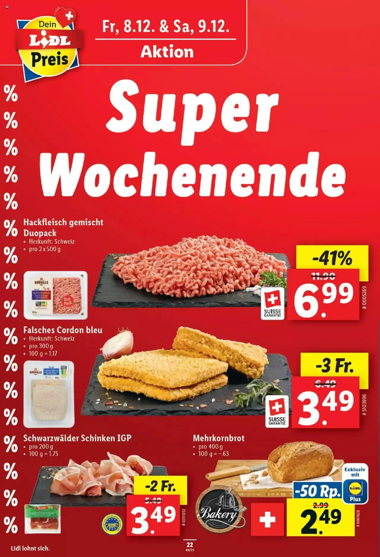 Lidl Aktionen von 7. Dezember bis 13. Dezember 2023 - Prospekt seite 22