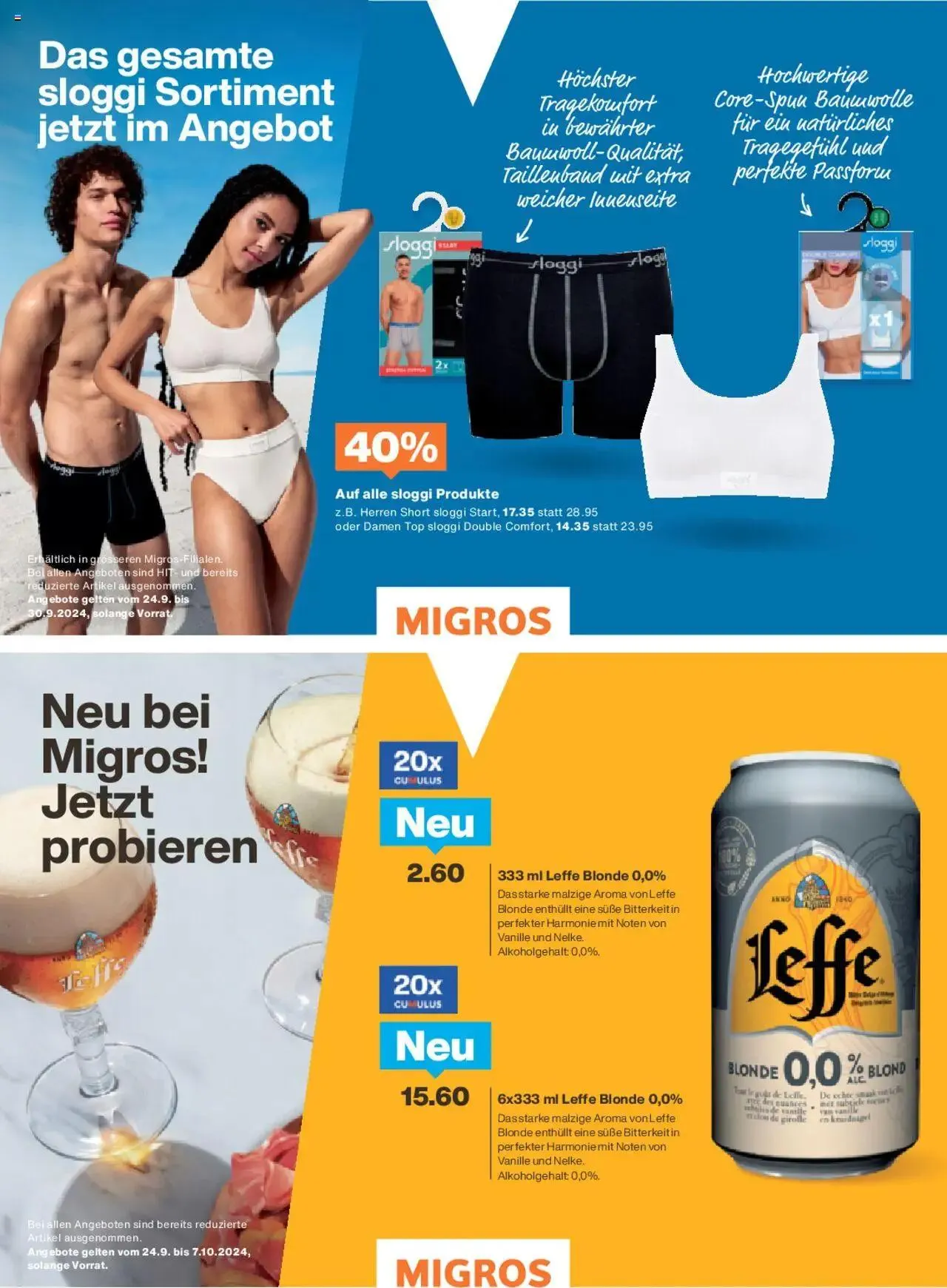 Migros - Magazin von 23. September bis 29. September 2024 - Prospekt seite  37
