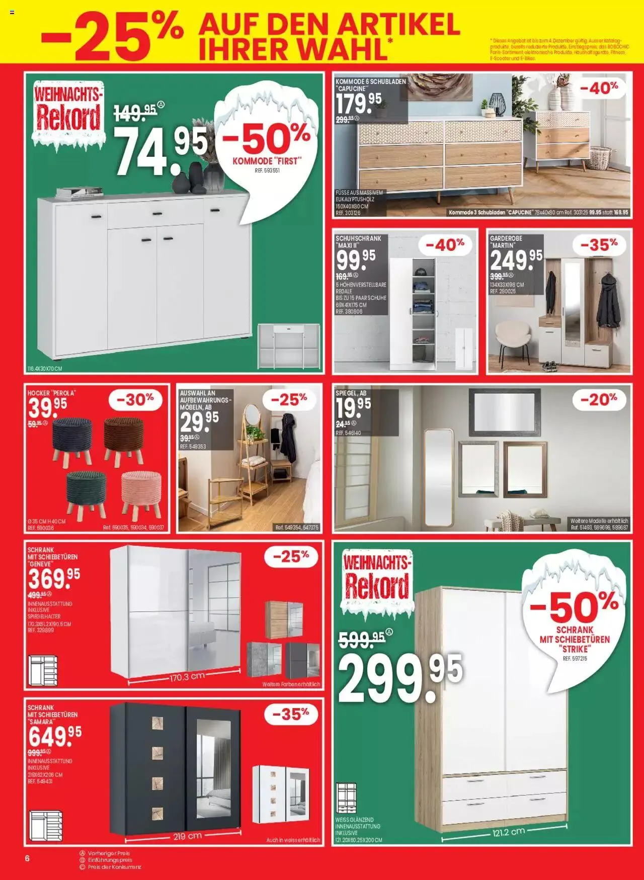 Conforama Aktionen von 28. November bis 11. Dezember 2023 - Prospekt seite 6