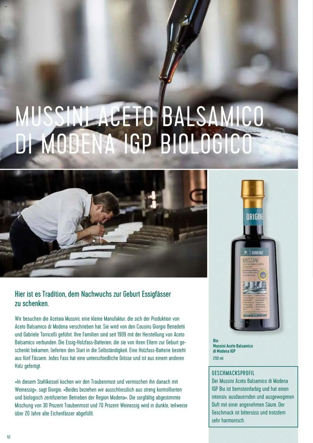 Prodega Aktionen Origine Sortimentsbroschüre von 1. Mai bis 31. Dezember 2024 - Prospekt seite  52