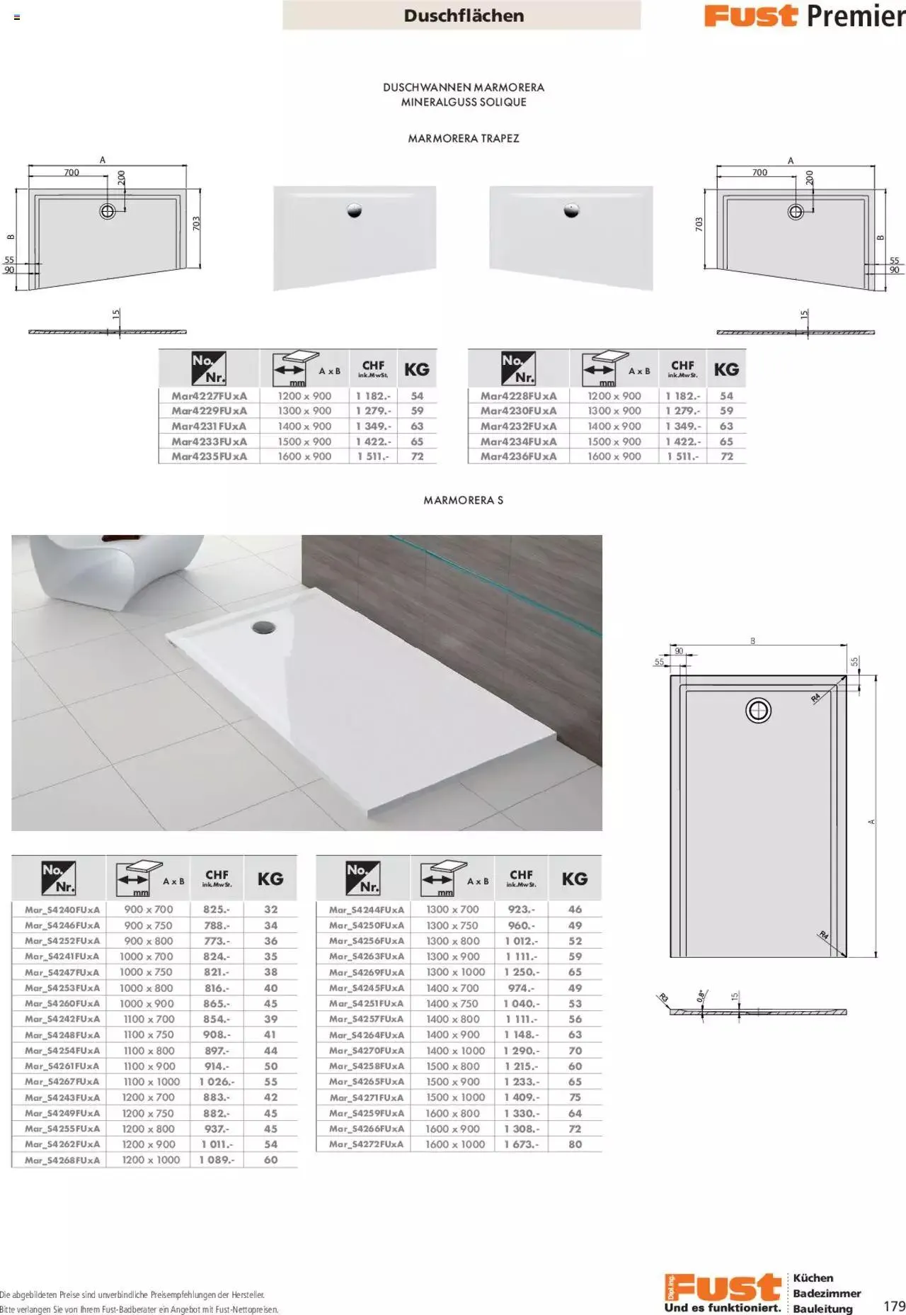 Fust Aktionen Badezimmermagazin von 17. April bis 31. Dezember 2024 - Prospekt seite  179