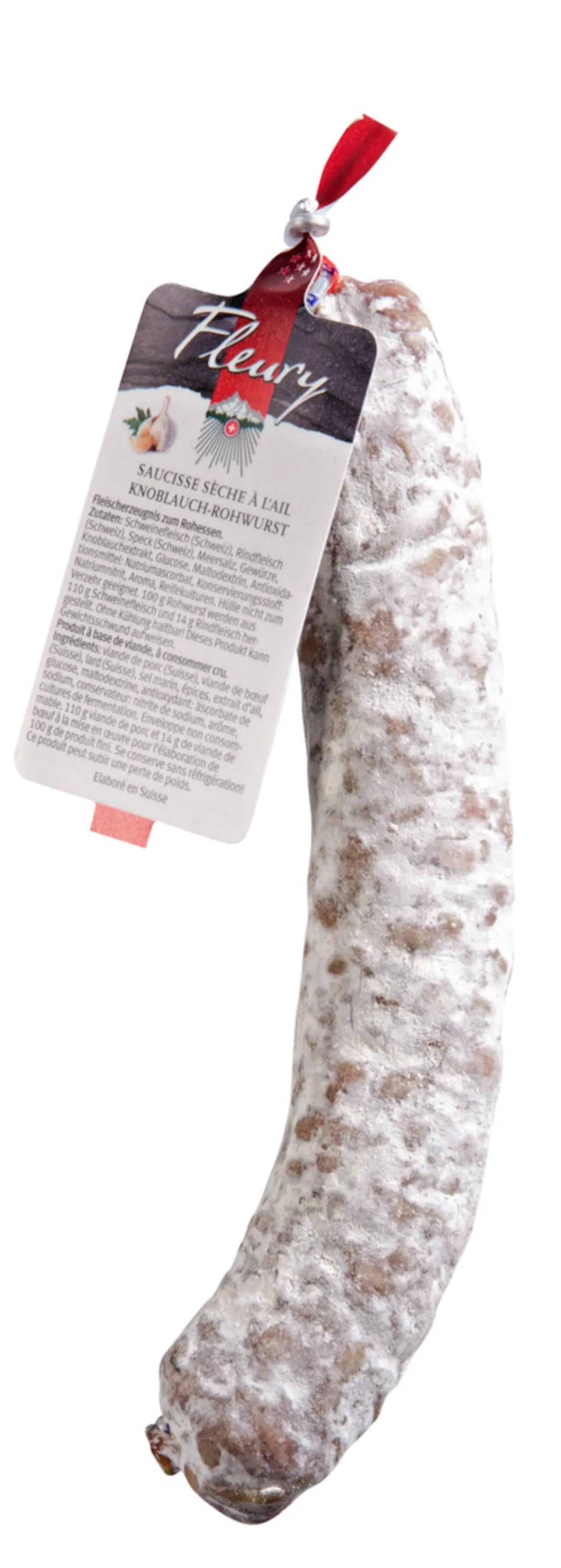 Fleury Wurst mit Knoblauch Geschmack