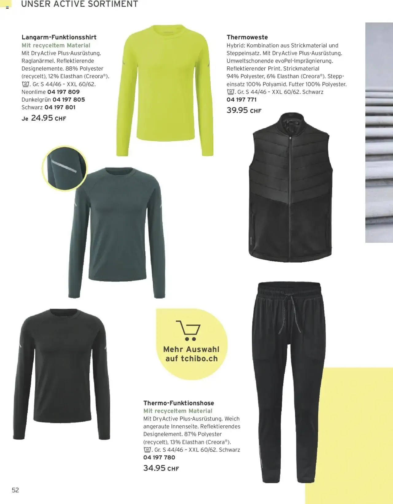 Tchibo Aktionen von 1. Oktober bis 31. Oktober 2024 - Prospekt seite  52
