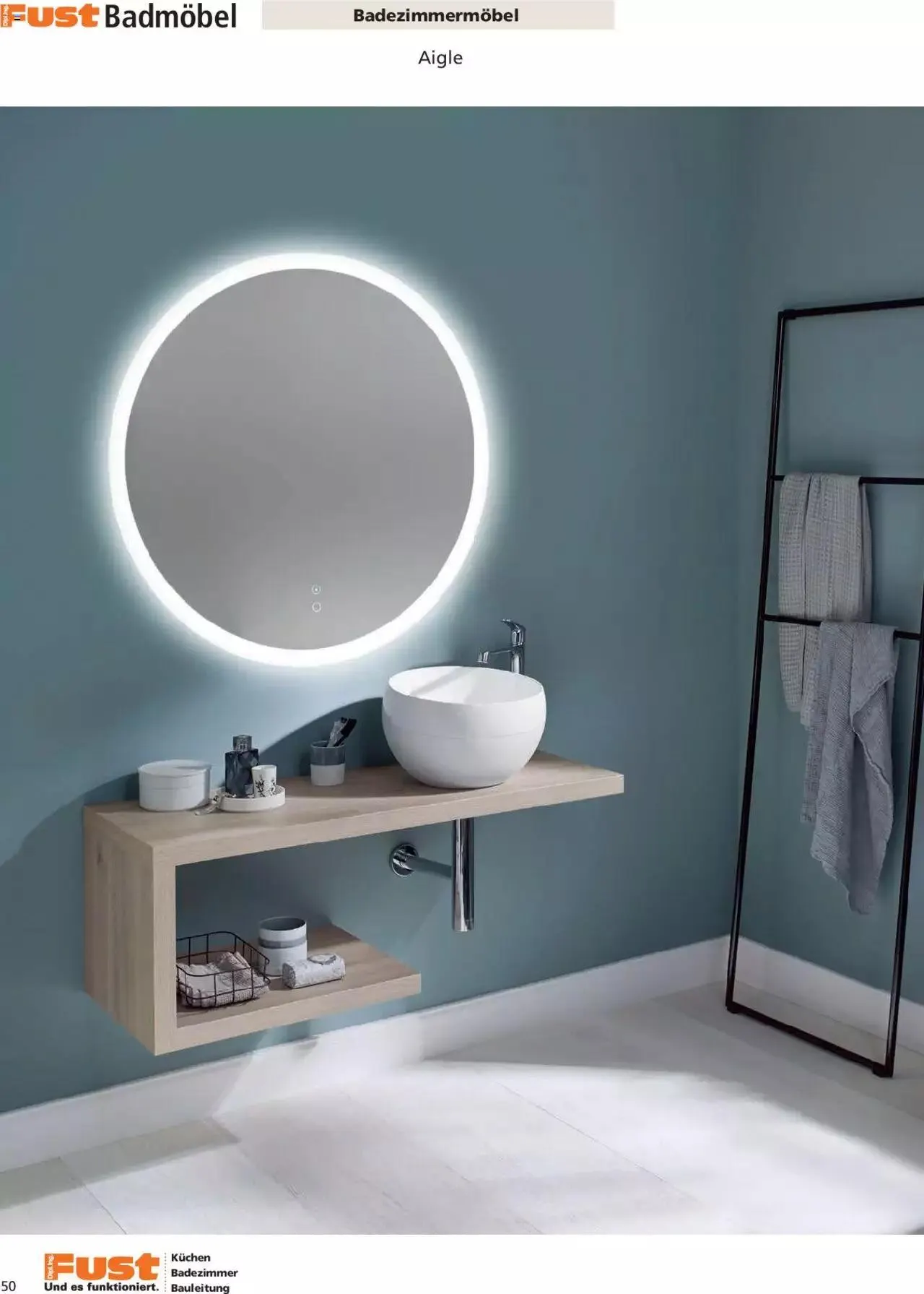 Fust Aktionen Badezimmermagazin von 17. April bis 31. Dezember 2024 - Prospekt seite  50