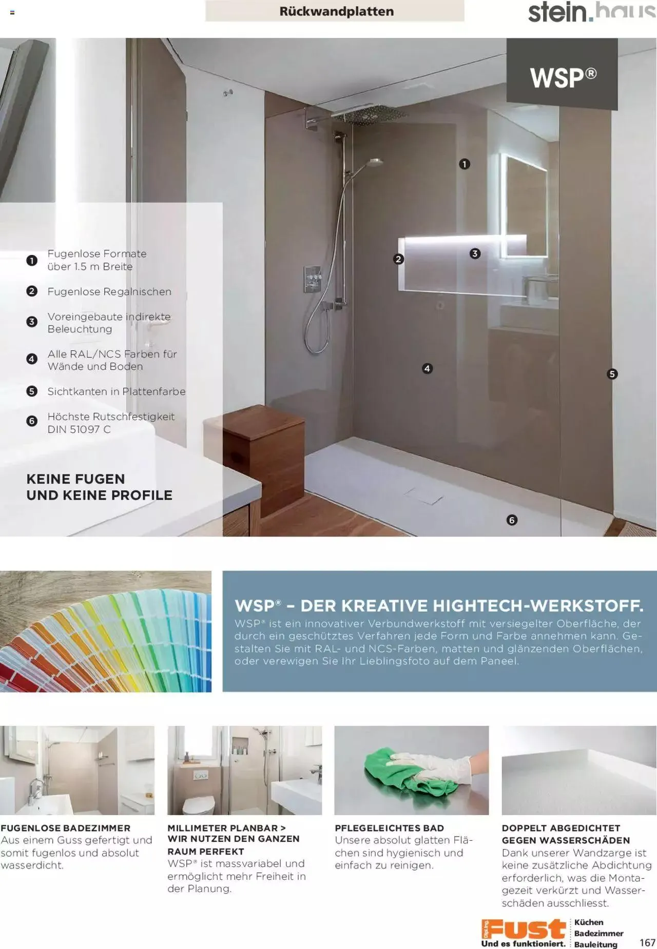 Fust Aktionen Badezimmermagazin von 17. April bis 31. Dezember 2024 - Prospekt seite  167