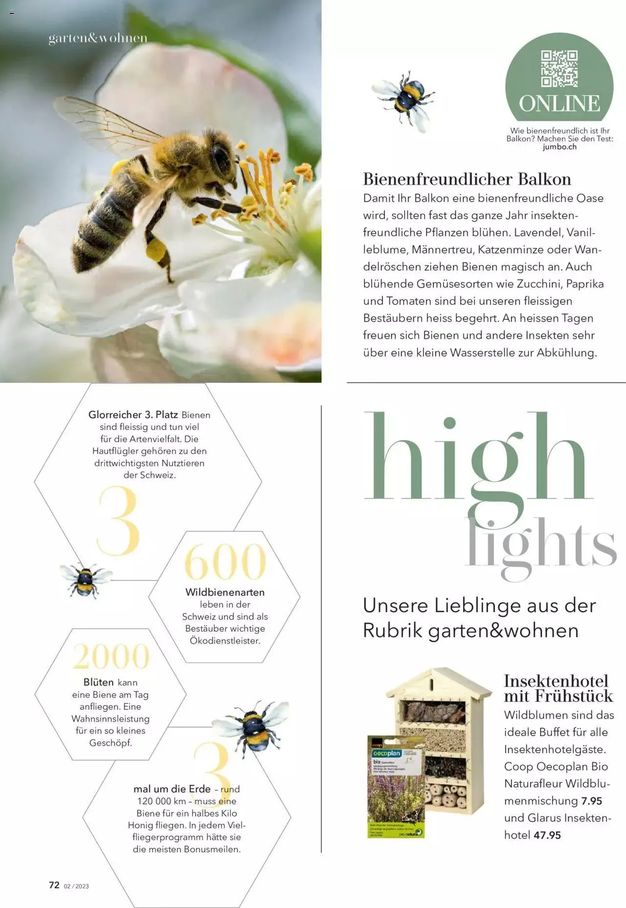 Coop City Beauty & Life von 3. April bis 31. Dezember 2023 - Prospekt seite  72