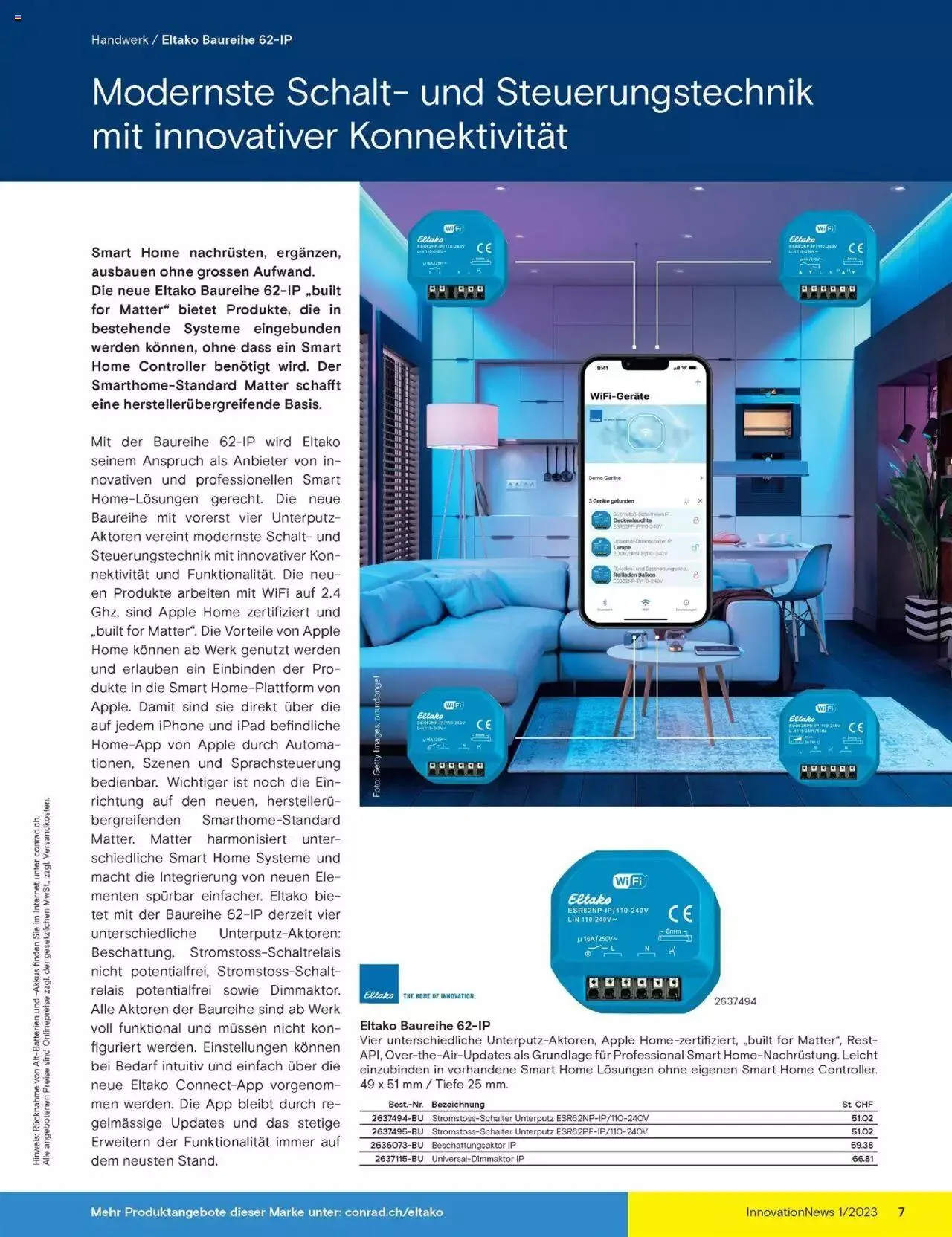 Conrad Innovation News von 24. Februar bis 31. Dezember 2023 - Prospekt seite  7