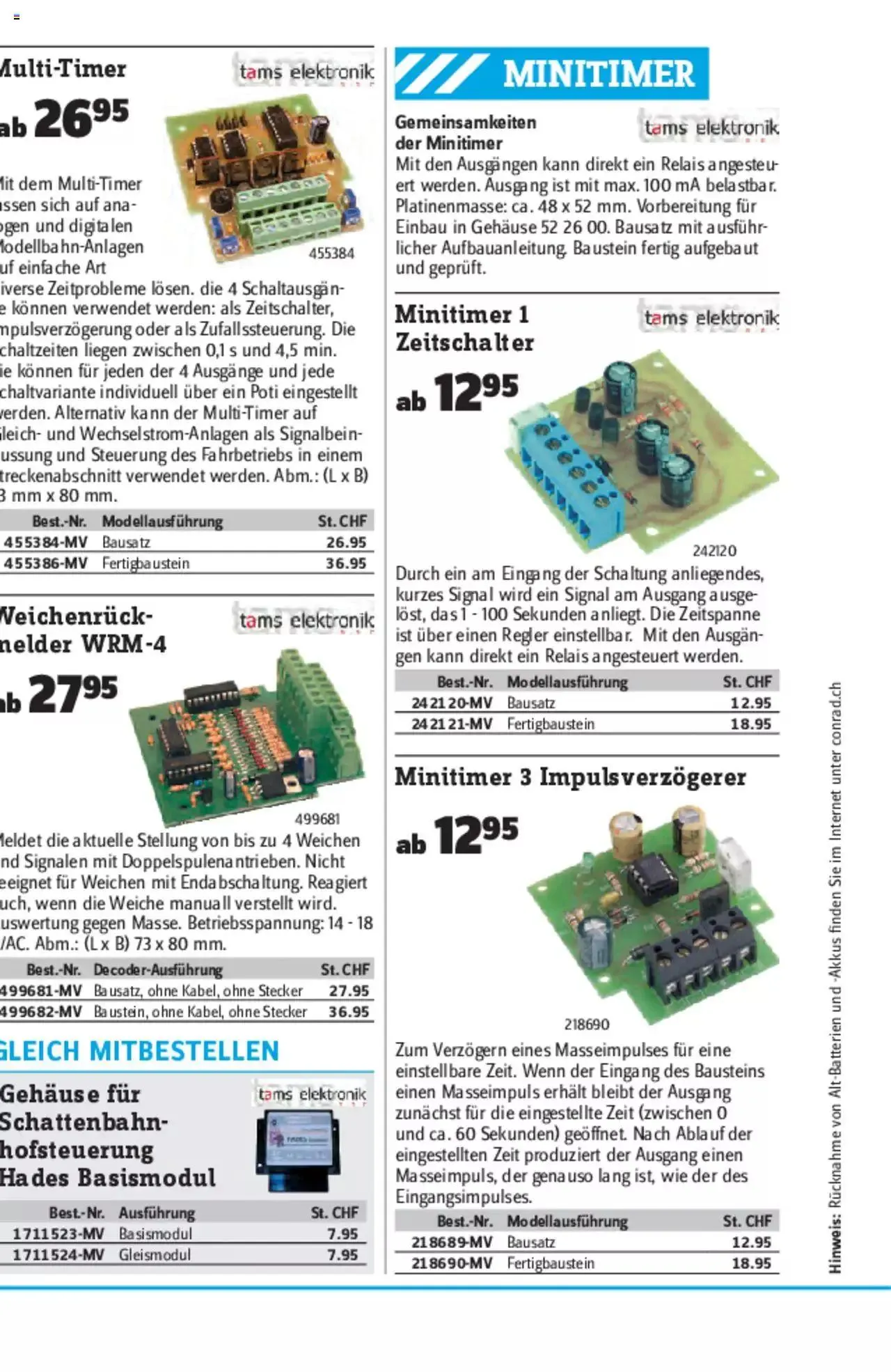 Conrad - Modellbahn Katalog 2022/23 von 5. September bis 31. Dezember 2023 - Prospekt seite  508
