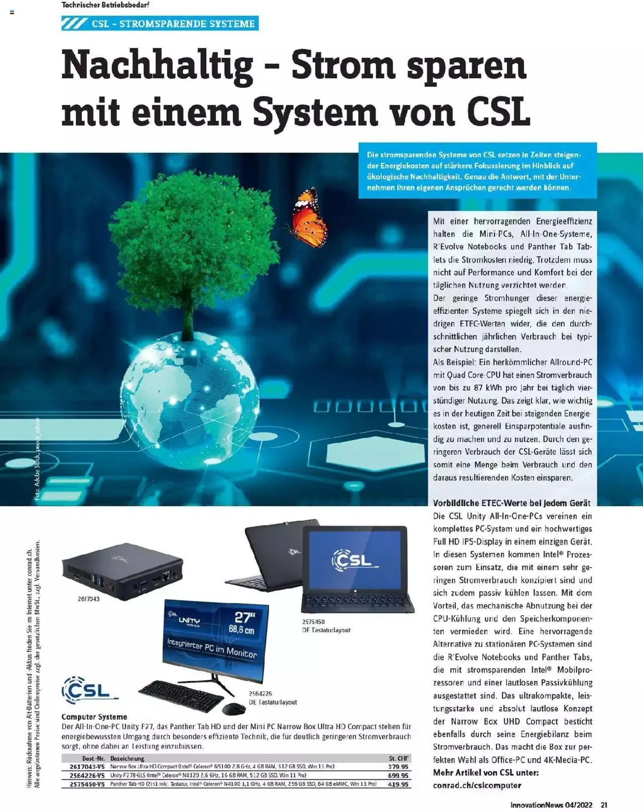 Conrad - Innovation News von 26. September bis 31. Dezember 2023 - Prospekt seite  21