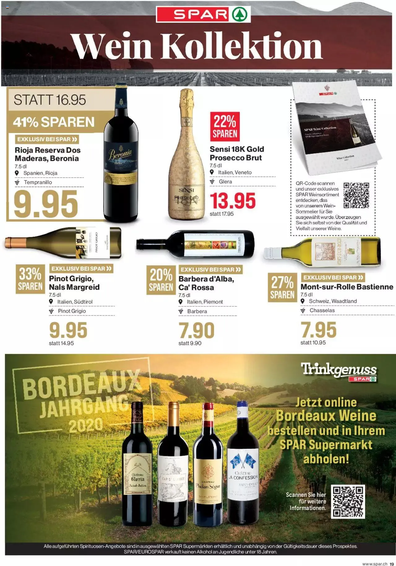 SPAR Aktionen von 21. September bis 27. September 2023 - Prospekt seite 18