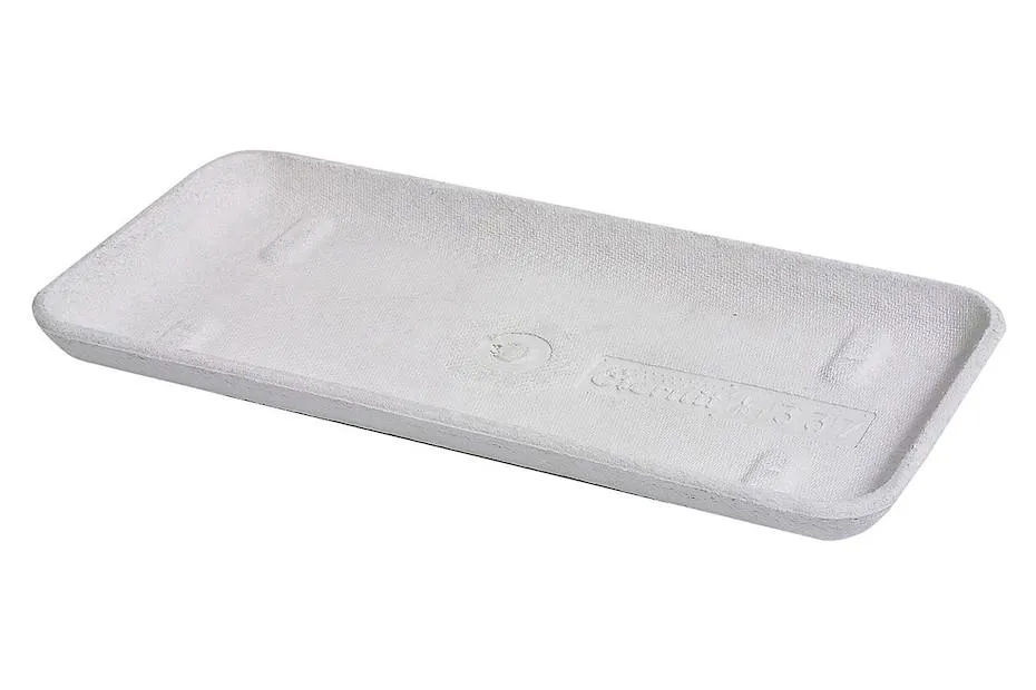 Eternit Untersatz Weiss | 43 × 20 cm