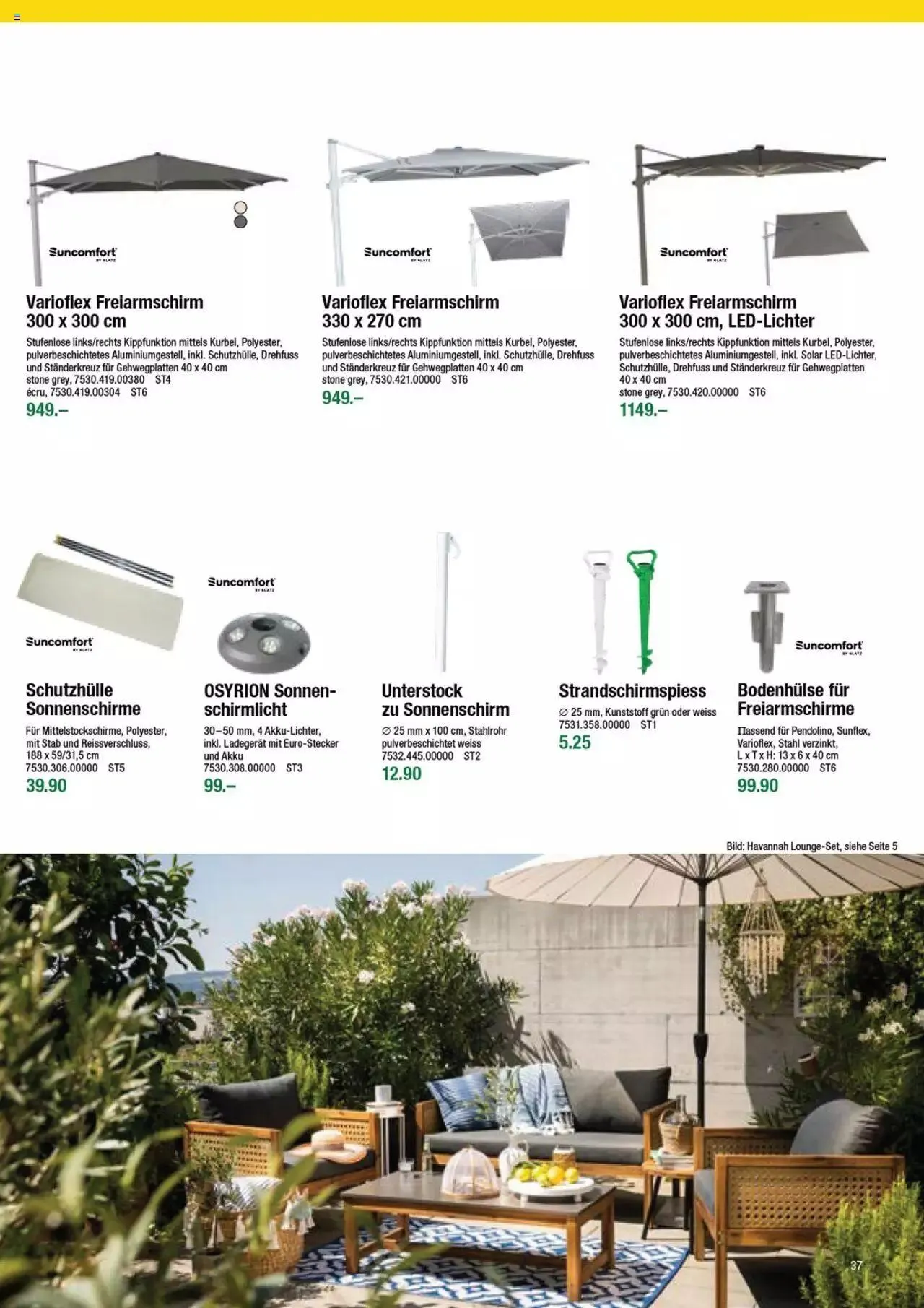DO IT+GARDEN MIGROS - Gartenmoebel von 9. Februar bis 31. Dezember 2023 - Prospekt seite  37