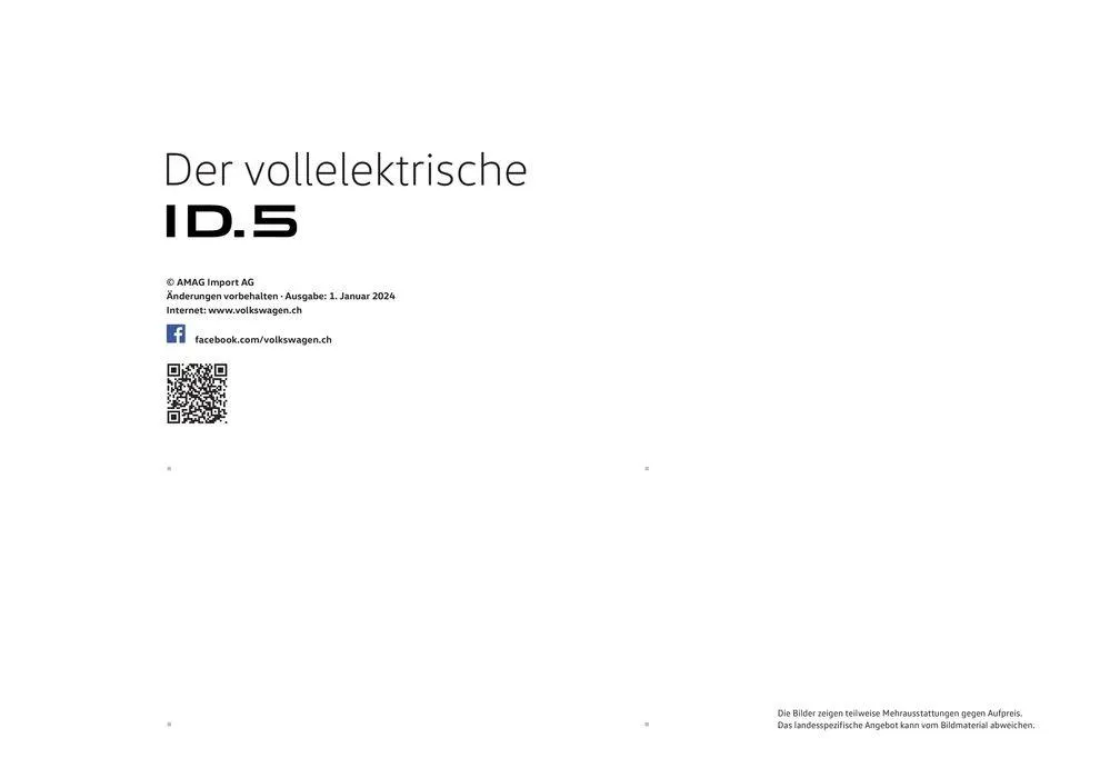 Der Neue ID.5 von 16. Januar bis 31. Dezember 2024 - Prospekt seite  34