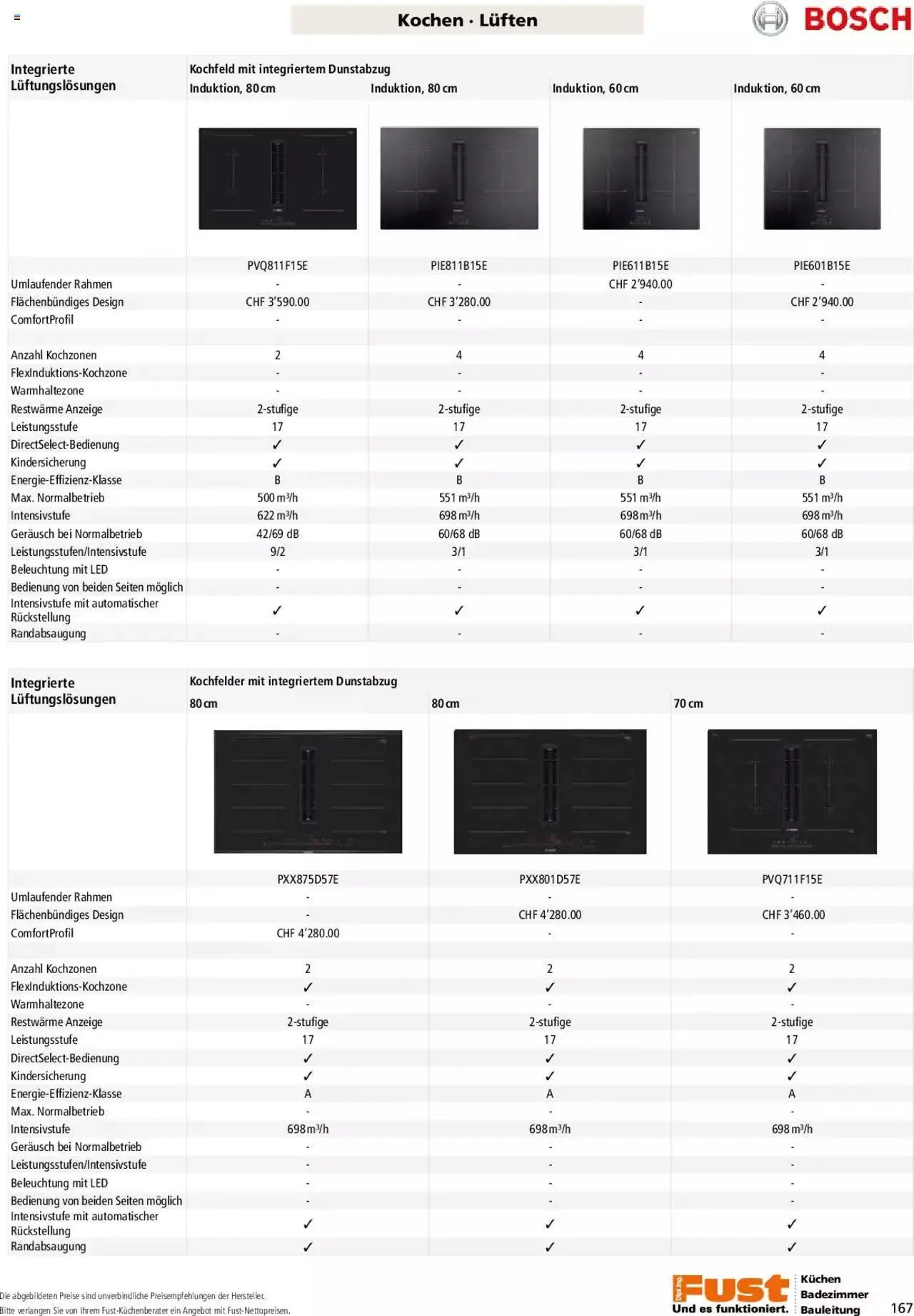 Fust - Küchenmagazin - Riesenauswahl von 22. Februar bis 31. Dezember 2023 - Prospekt seite 167