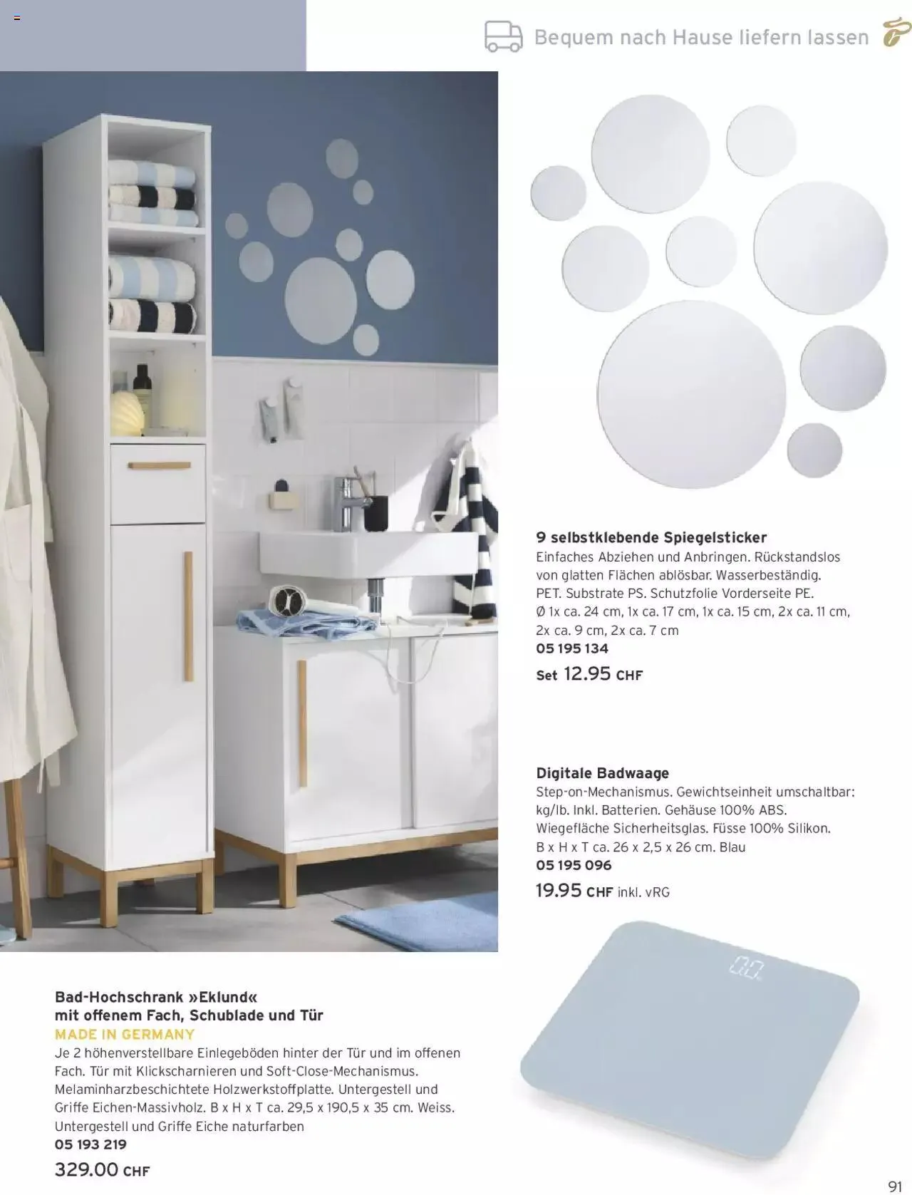 Tchibo Aktionen von 22. April bis 31. Dezember 2024 - Prospekt seite 91