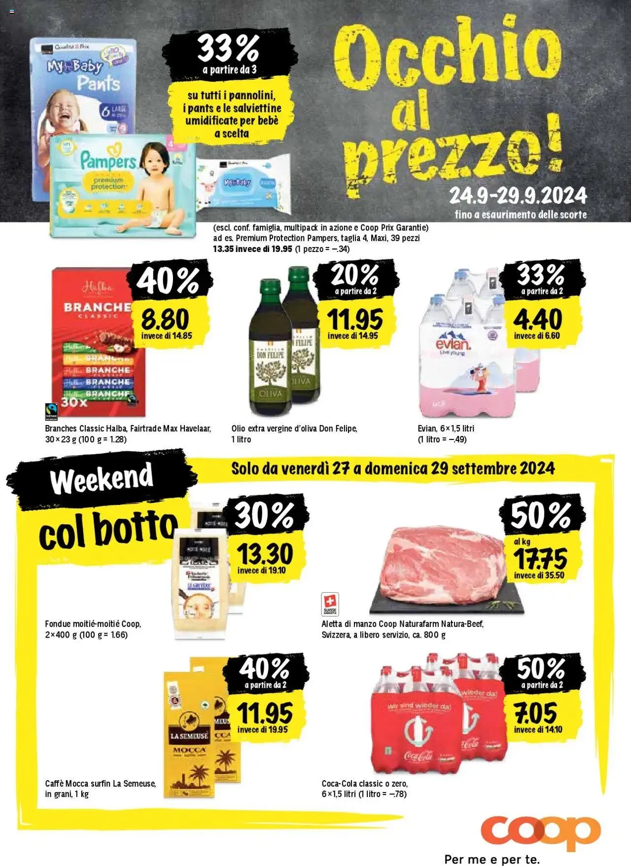 Coop - Una settimana di azioni von 24. September bis 29. September 2024 - Prospekt seite  20